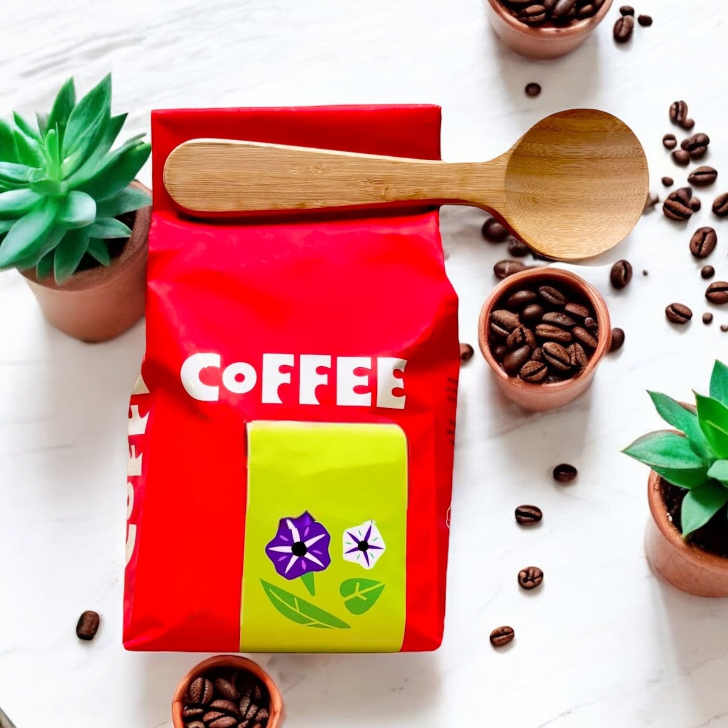 Bamboo Coffee Clip Spoon - Concordia Style Boutique