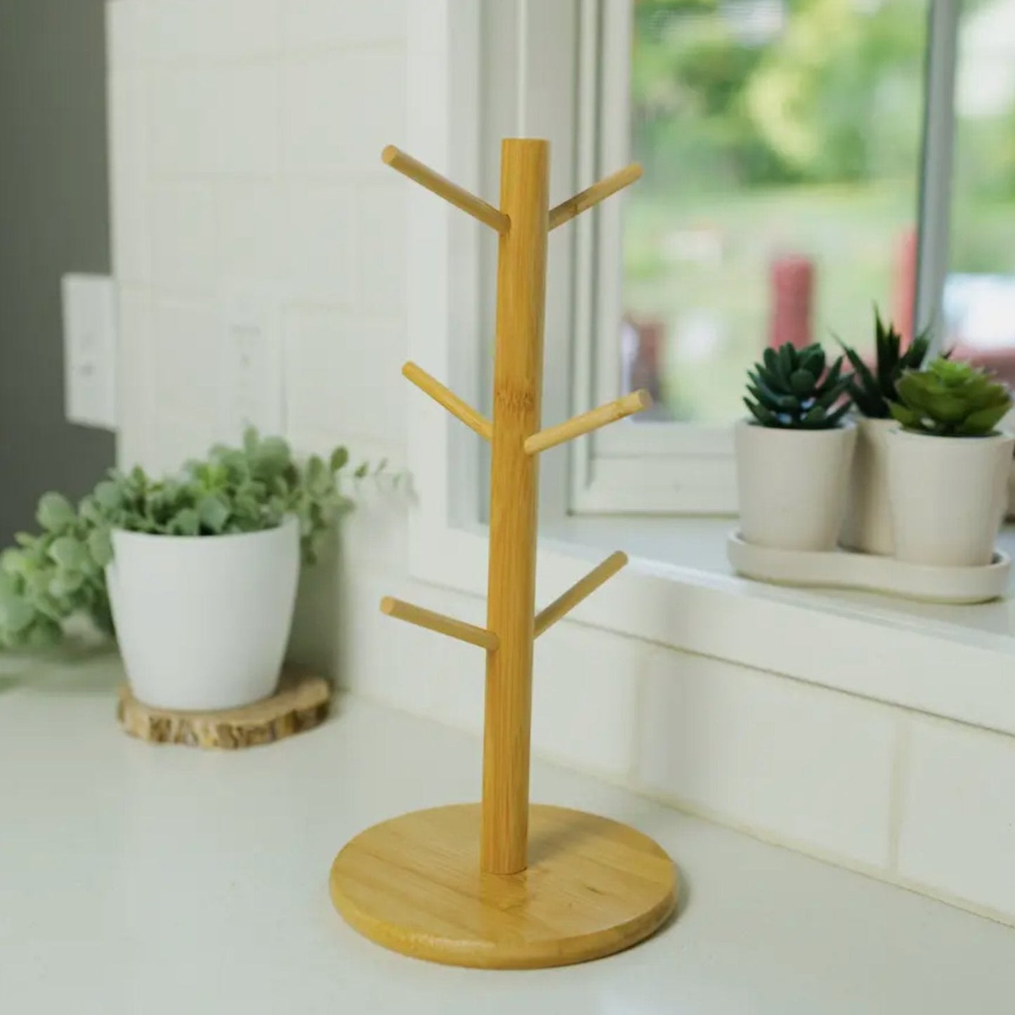 Bamboo Coffee Cup Tree Holder - Concordia Style Boutique
