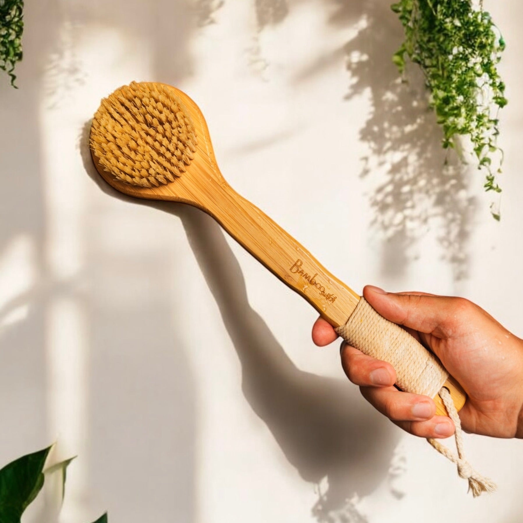 Bamboo Dry Brush | Sisal Bristles - Concordia Style Boutique