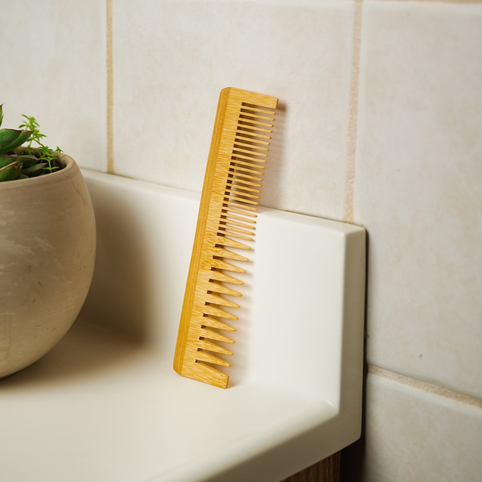Bamboo Dual Pocket Comb - Concordia Style Boutique