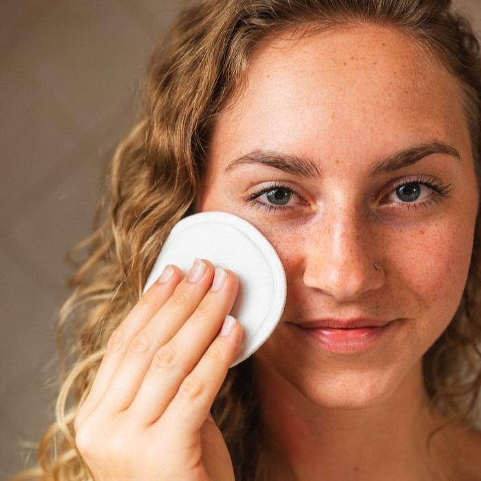 Bamboo Facial Rounds Holder - Concordia Style Boutique