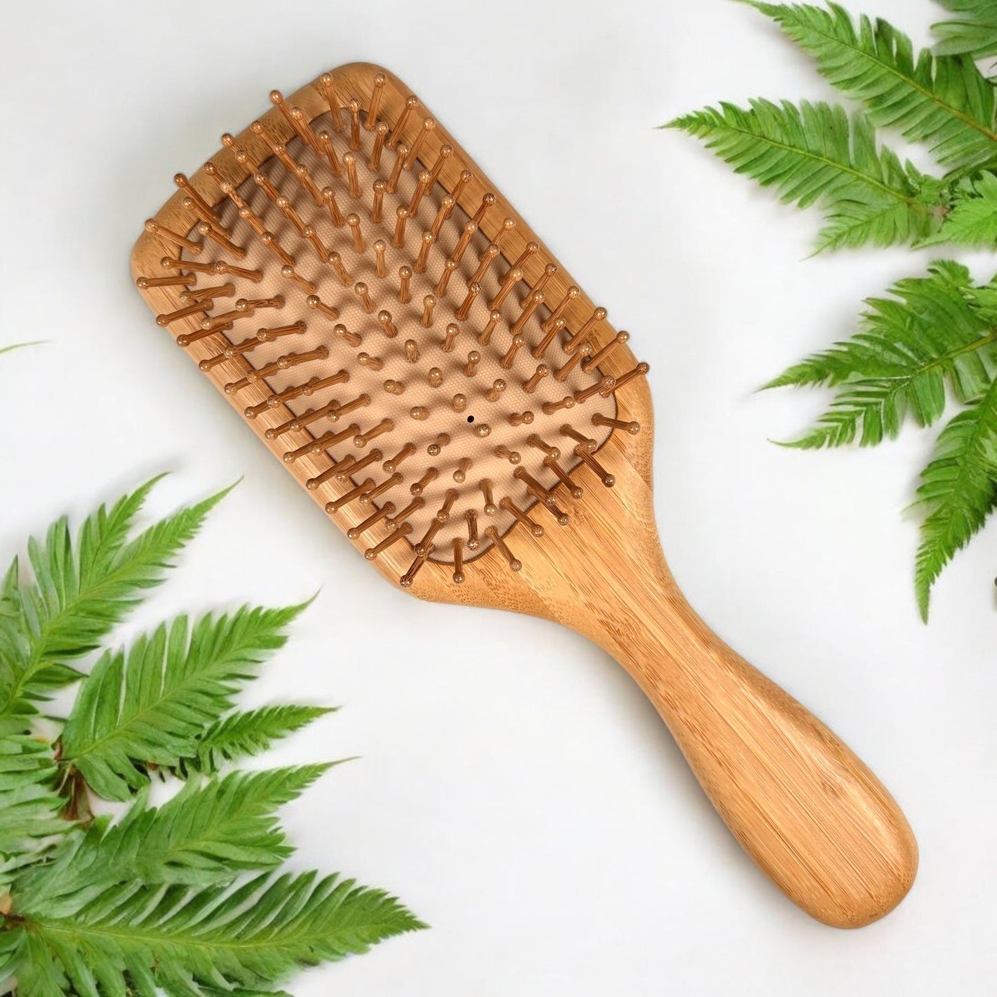 Bamboo Paddle Hair Brush | Comfort Handle - Concordia Style Boutique