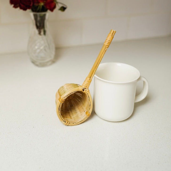Bamboo Hand Woven Tea Strainer - Concordia Style Boutique