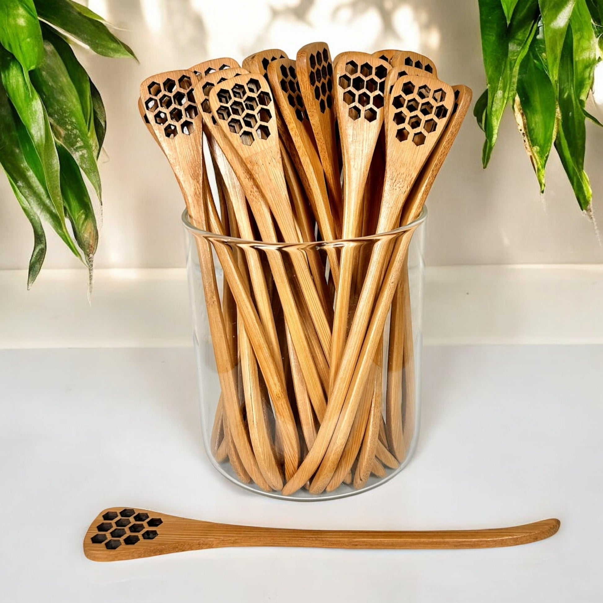 Bamboo Honey Dipper - Concordia Style Boutique