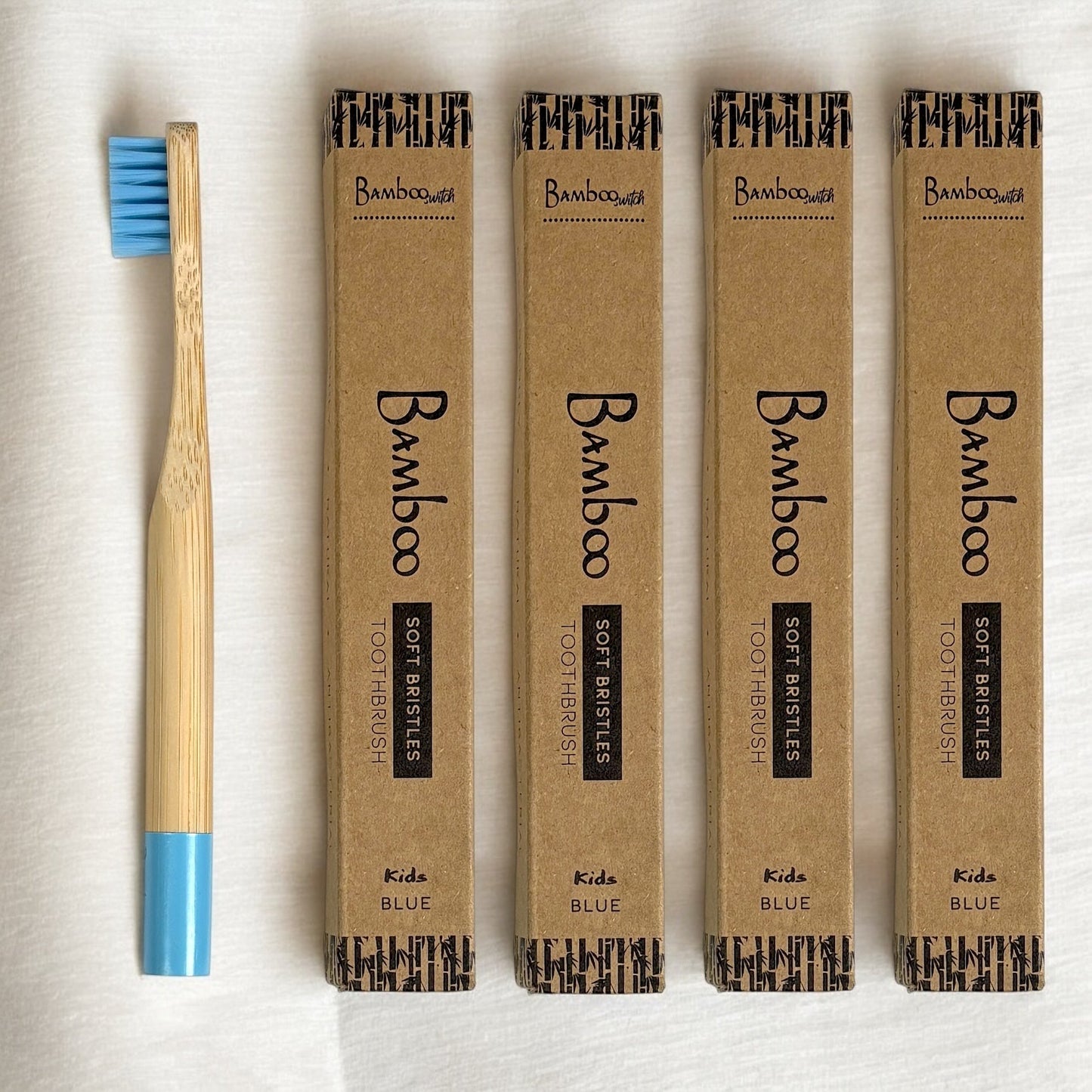 Bamboo Kids Toothbrush | Round Handle - Concordia Style Boutique