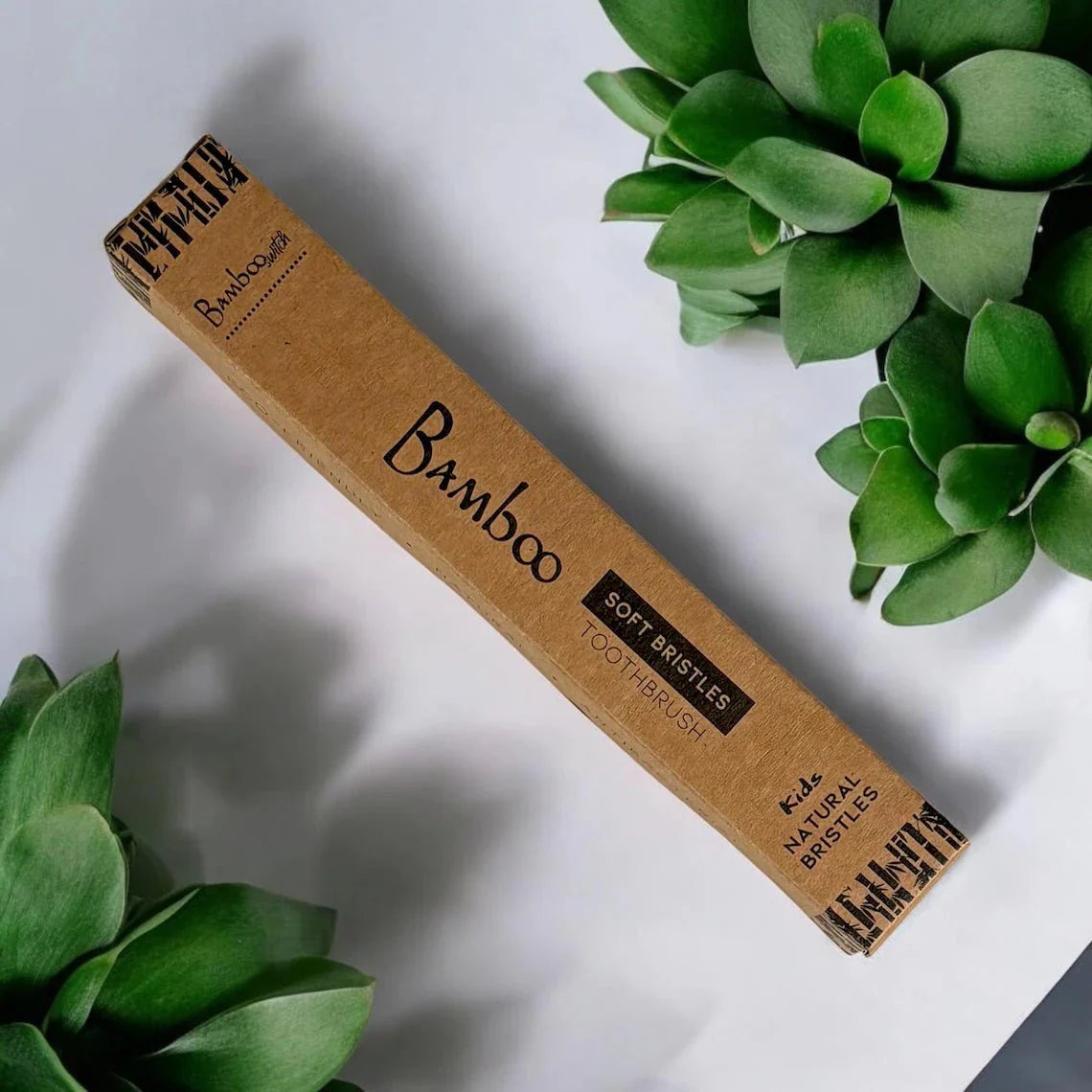Bamboo Kids Toothbrush | Compostable Bristle - Concordia Style Boutique