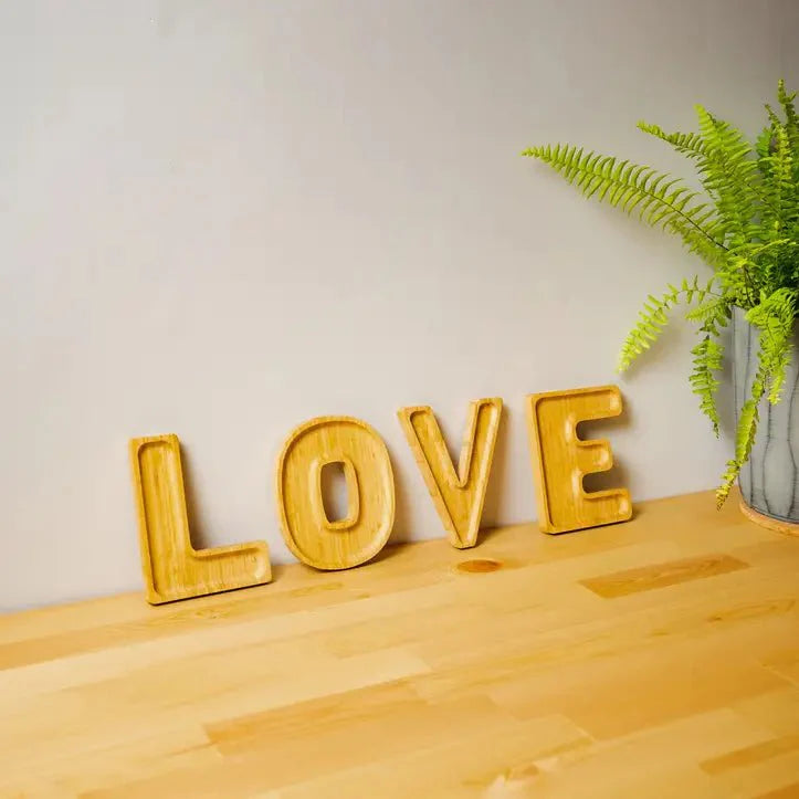 Bamboo L.O.V.E. Charcuterie Trays - Concordia Style Boutique
