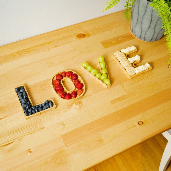 Bamboo L.O.V.E. Charcuterie Trays - Concordia Style Boutique