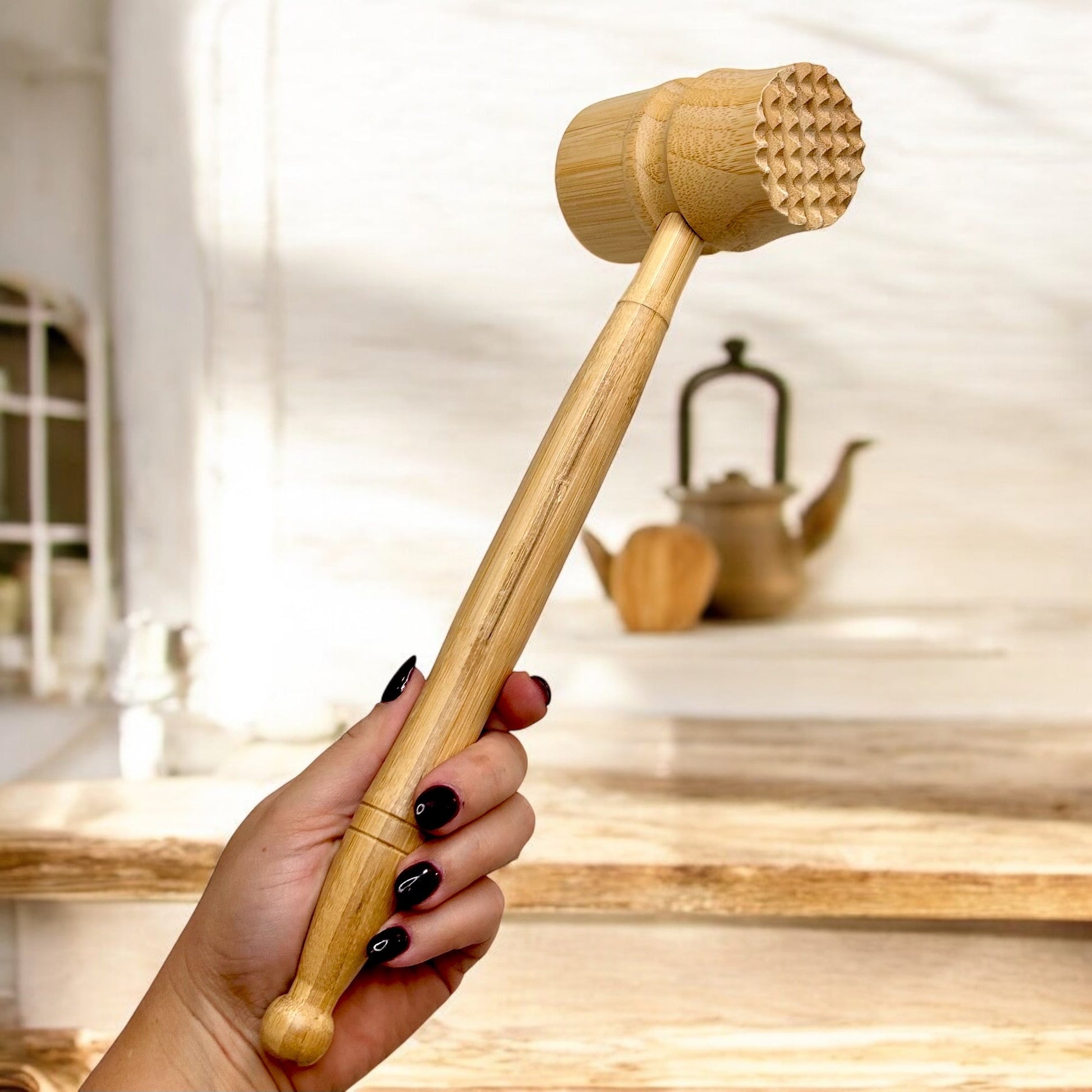 Bamboo Meat Tenderizer & Kitchen Tool - Concordia Style Boutique