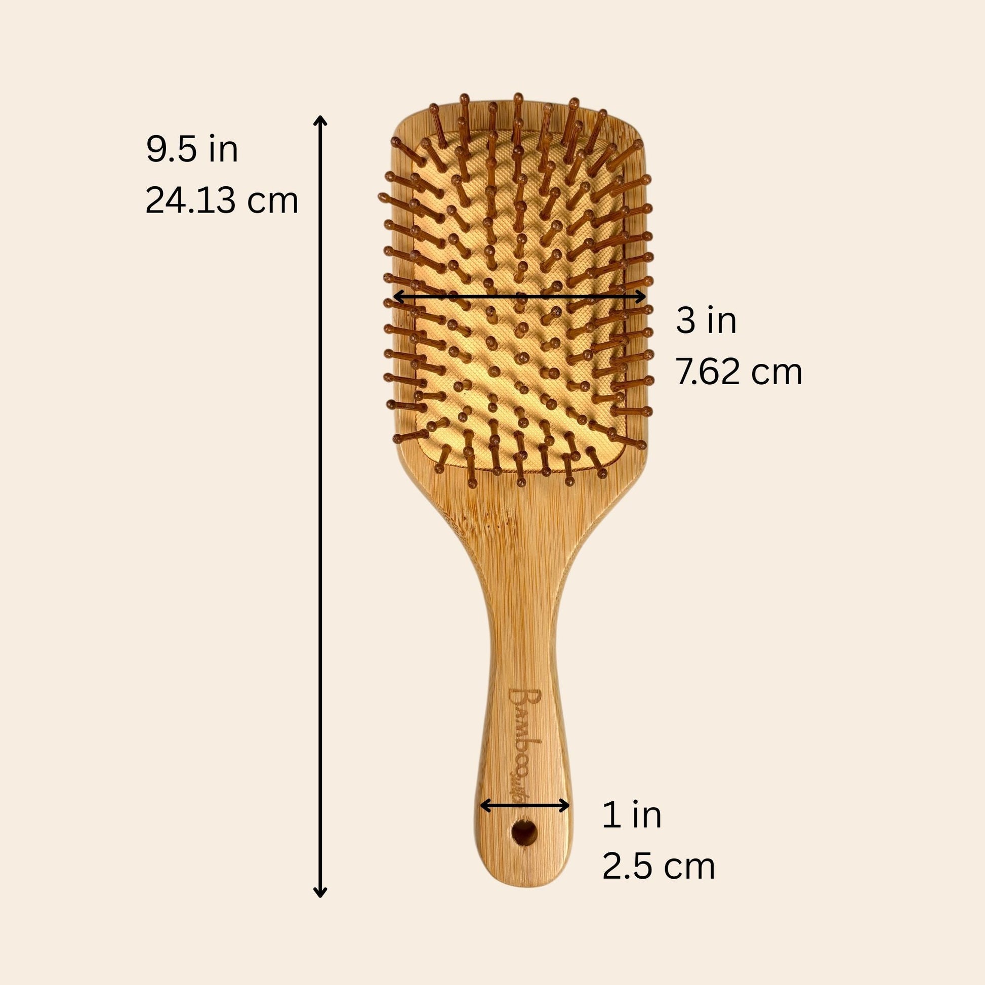 Bamboo Paddle Hair Brush | Classic Handle - Concordia Style Boutique