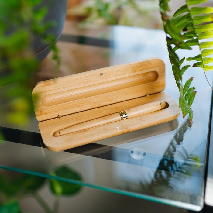 Bamboo Pen in Case - Concordia Style Boutique