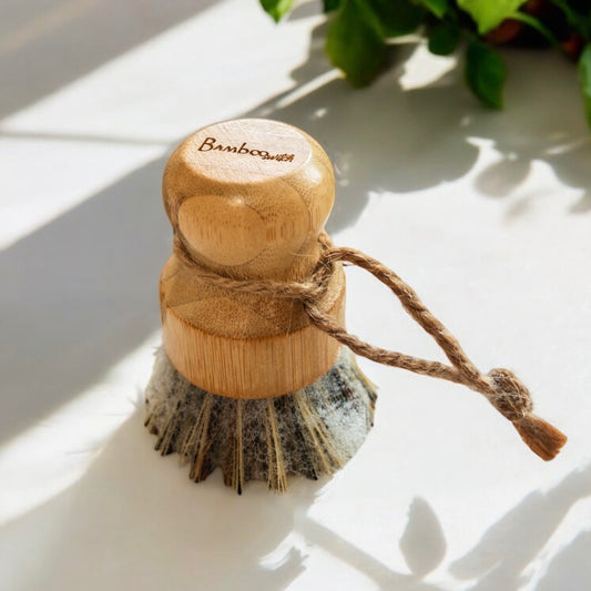 Bamboo Pot Scrubber - Concordia Style Boutique