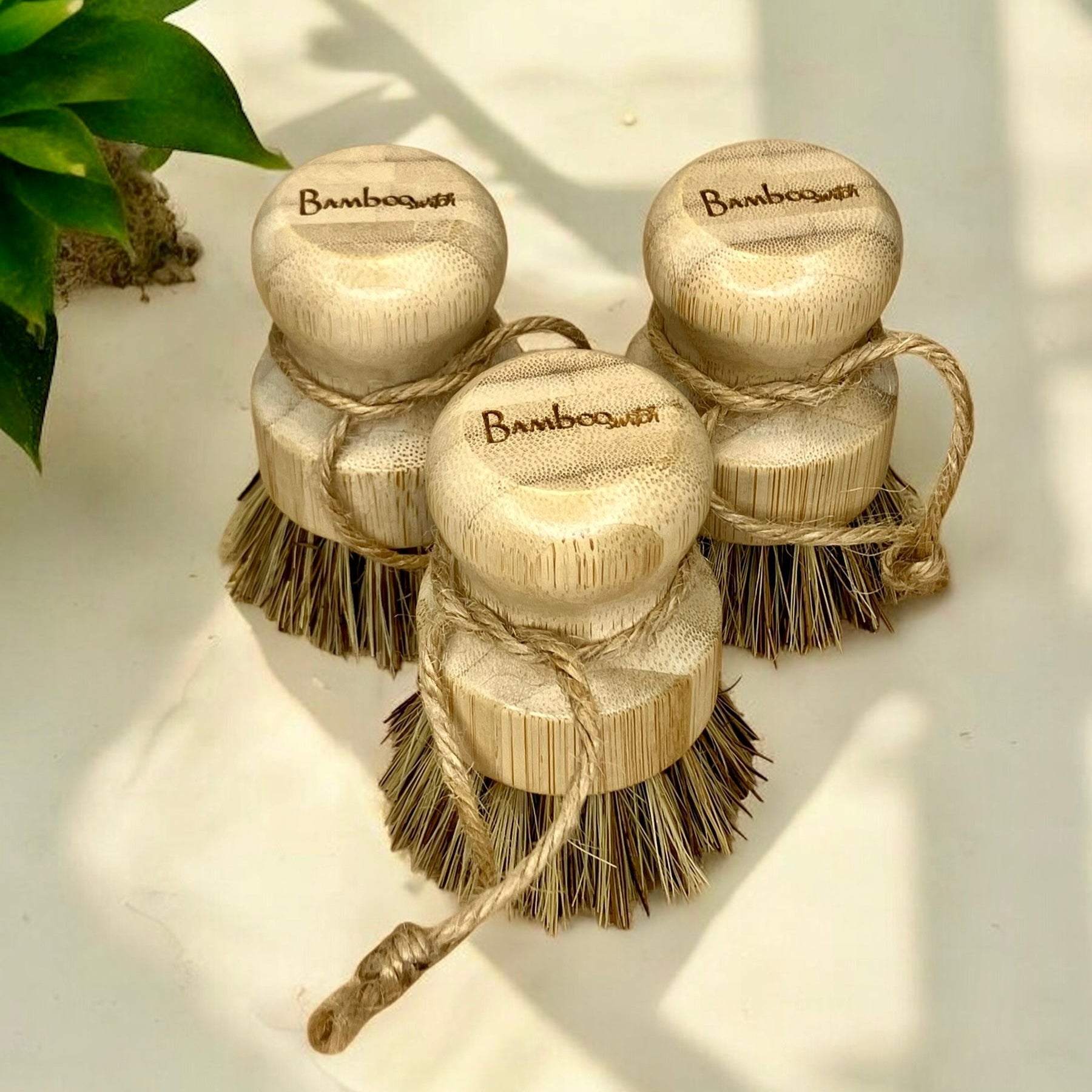 Bamboo Pot Scrubber - Concordia Style Boutique