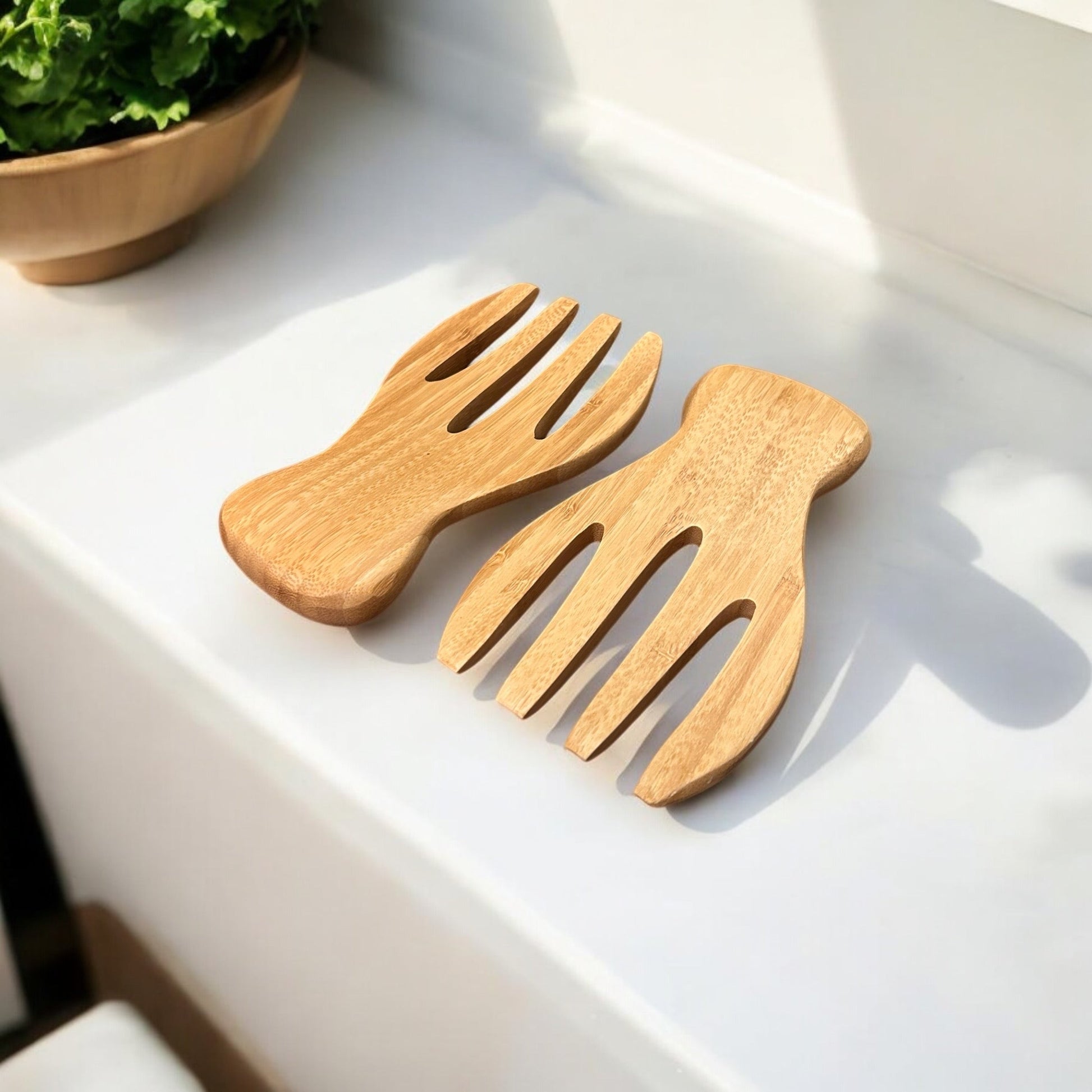 Bamboo Salad Hands | Set of 2 - Concordia Style Boutique