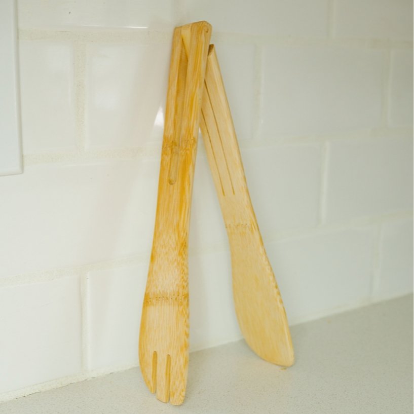 Bamboo Salad Tongs - Concordia Style Boutique