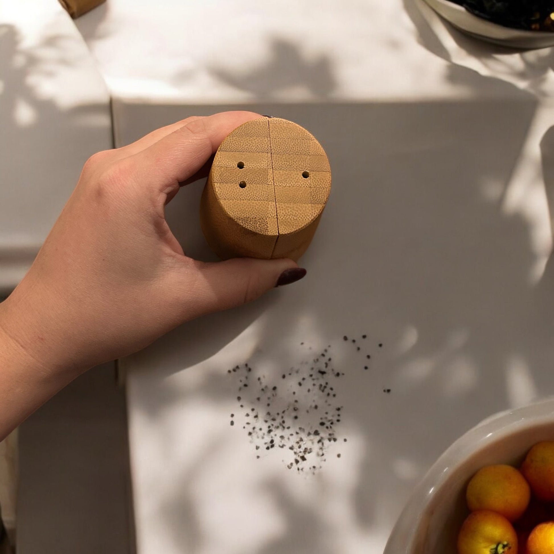 Bamboo Salt & Pepper Shaker - Concordia Style Boutique