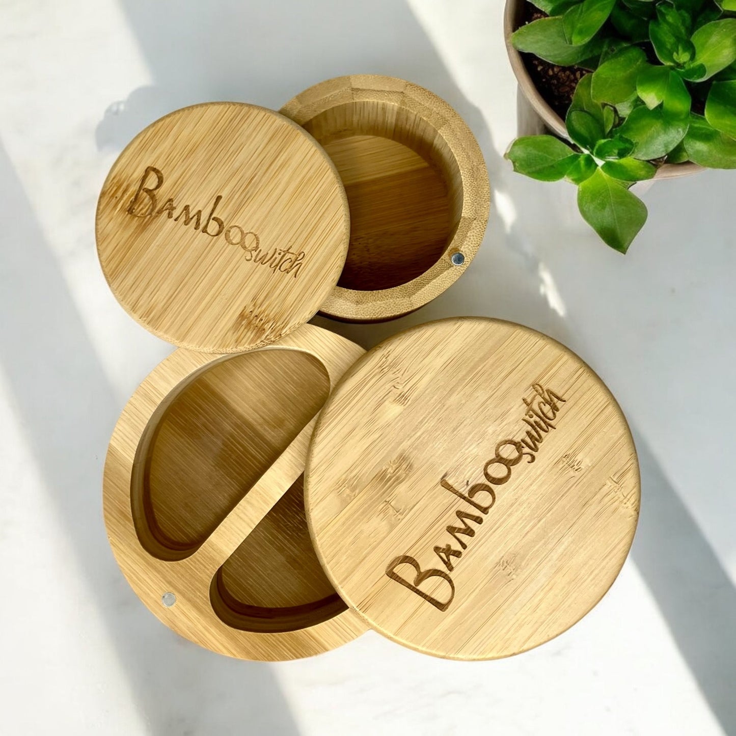 Bamboo Spice Storage Container - Concordia Style Boutique
