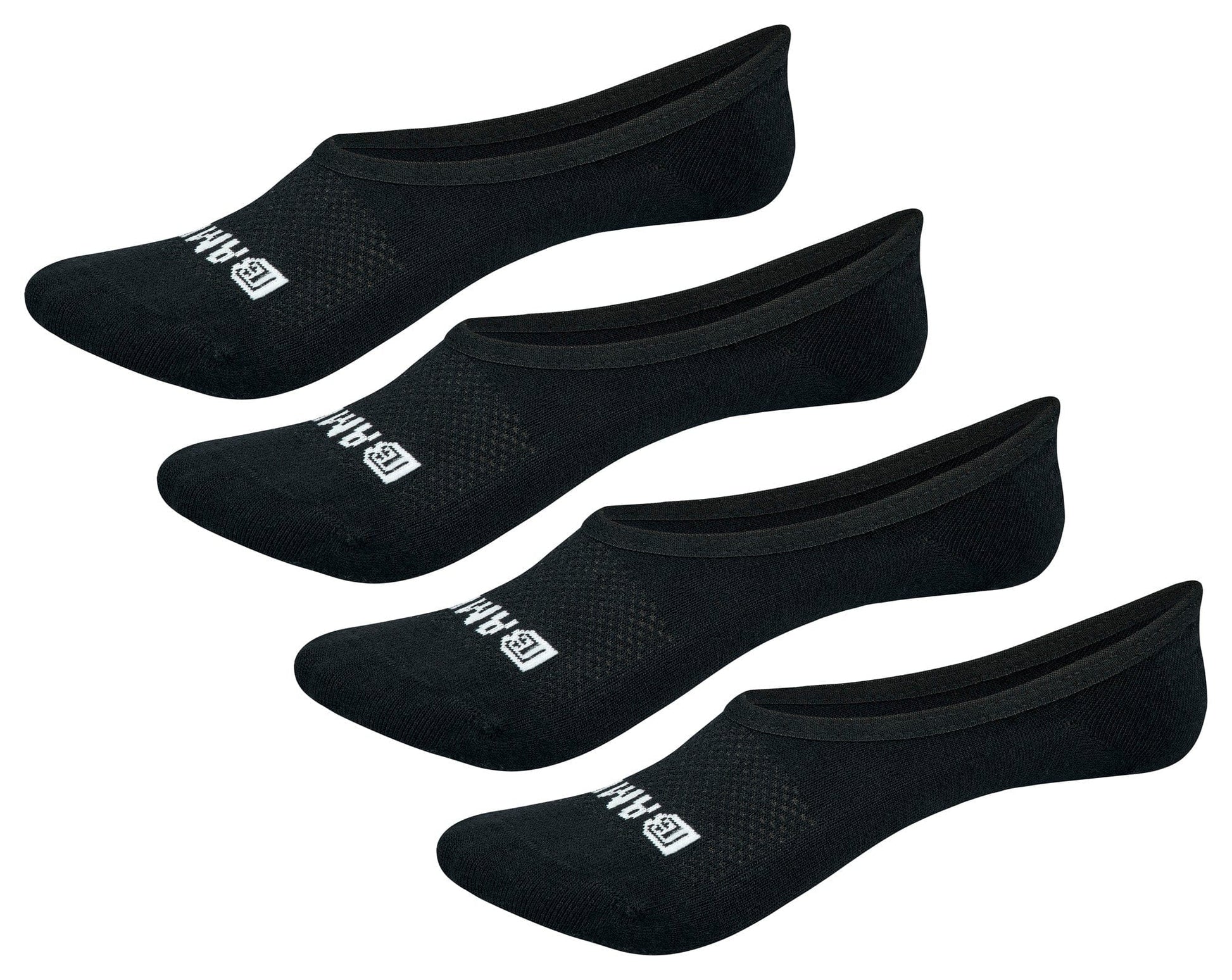 Bamboo Sports Super Low Cut No Show Bamboo Rayon Socks- Breathable, Moisture Wicking, Odor Eliminating, 4 Pair - Concordia Style Boutique