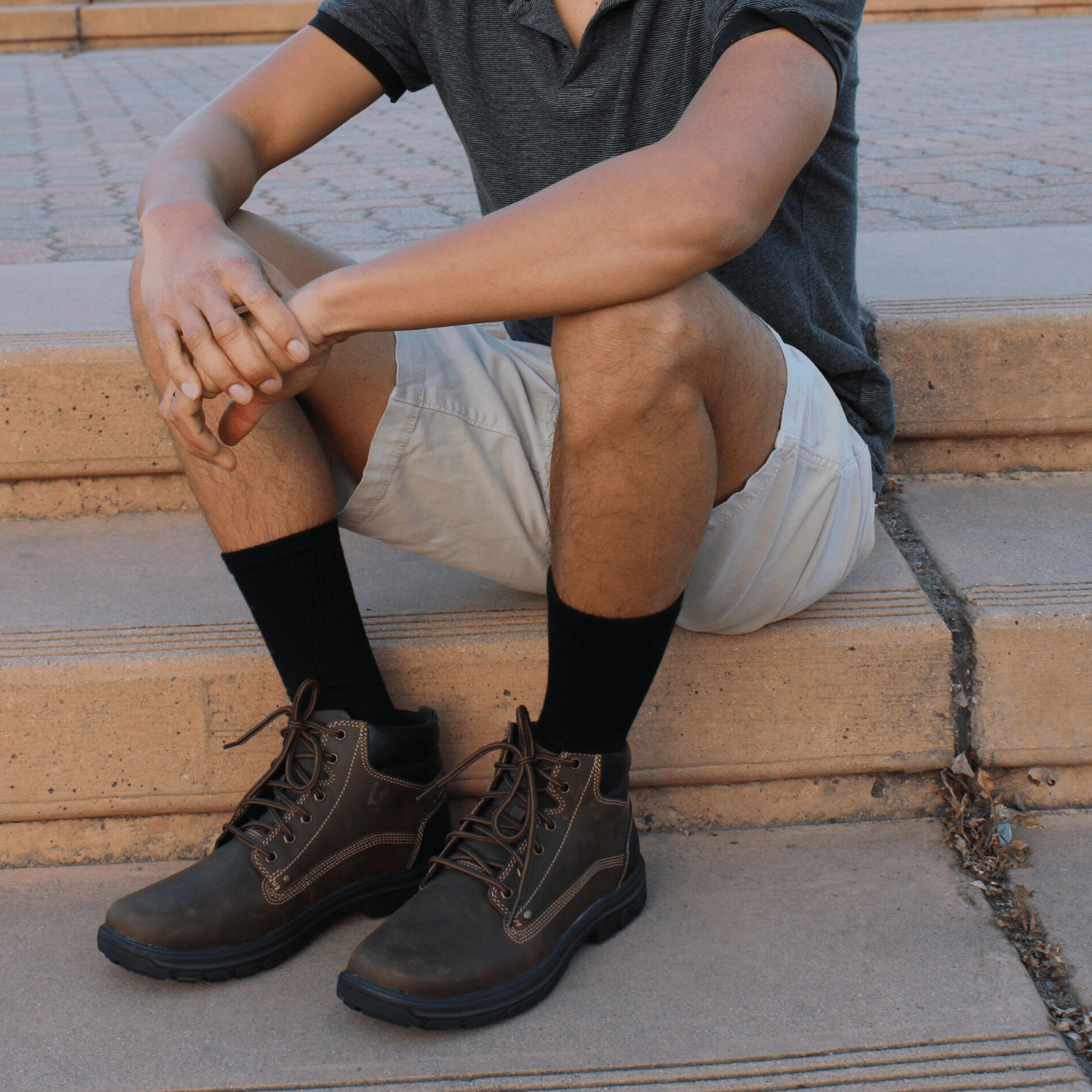 Men's Bamboo Rayon Crew Dress Socks - Concordia Style Boutique