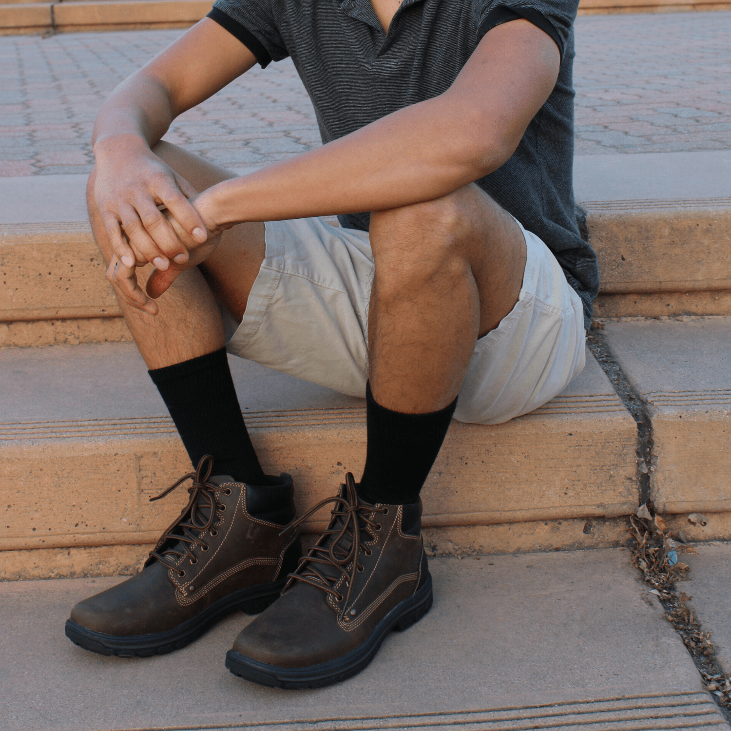 Men's Bamboo Rayon Crew Dress Socks - Concordia Style Boutique