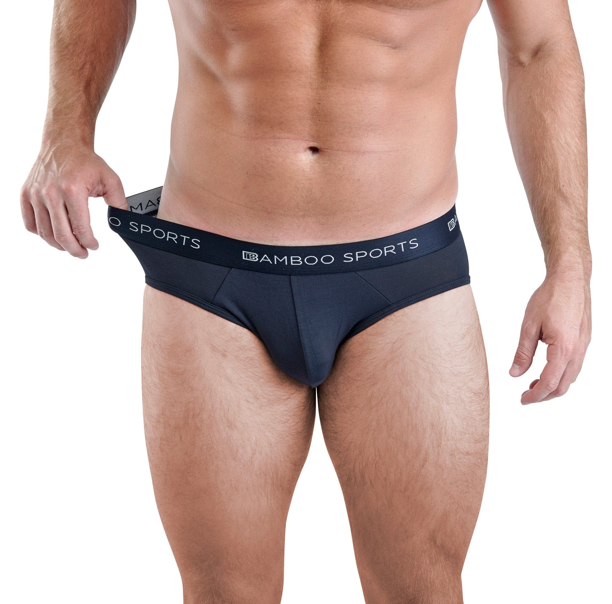 Men's Bamboo Rayon No Fly Briefs Available in all sizes & 3 Colors, 4 Pack - Concordia Style Boutique