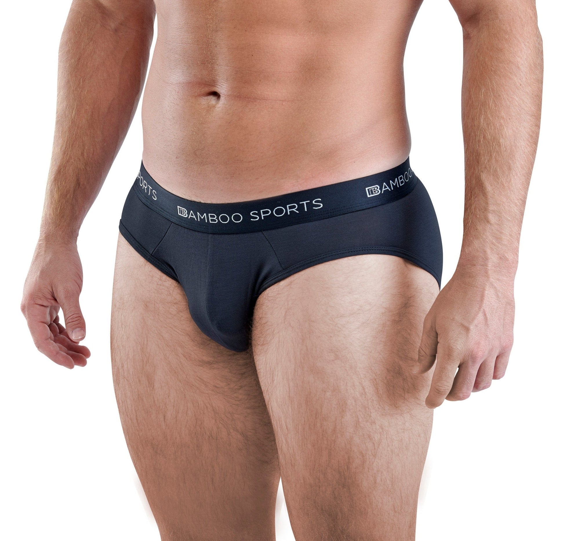 Men's Bamboo Rayon No Fly Briefs Available in all sizes & 3 Colors, 4 Pack - Concordia Style Boutique