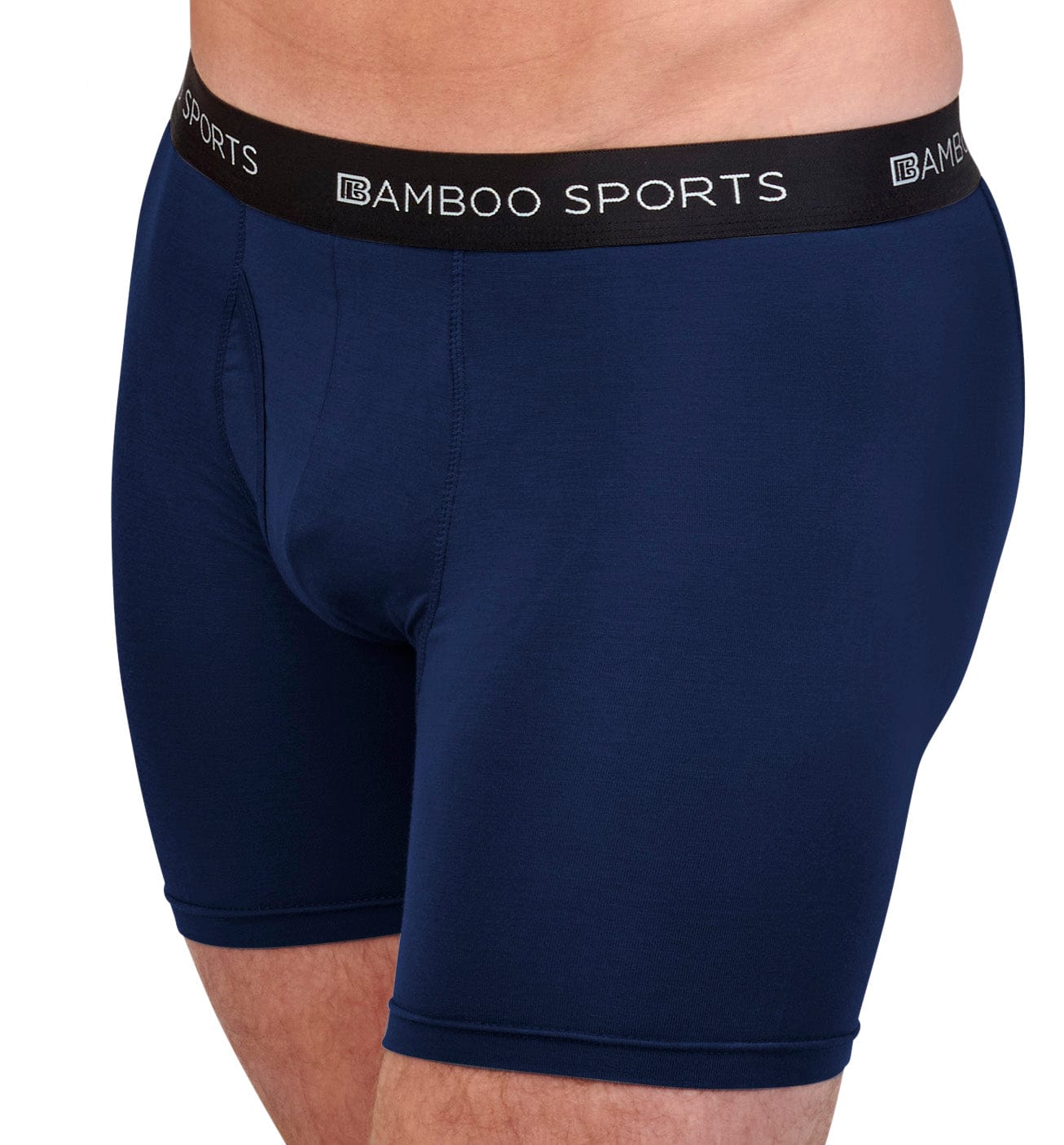 Men's 4" Inseam Bamboo Rayon Boxer Briefs - 4 Pack