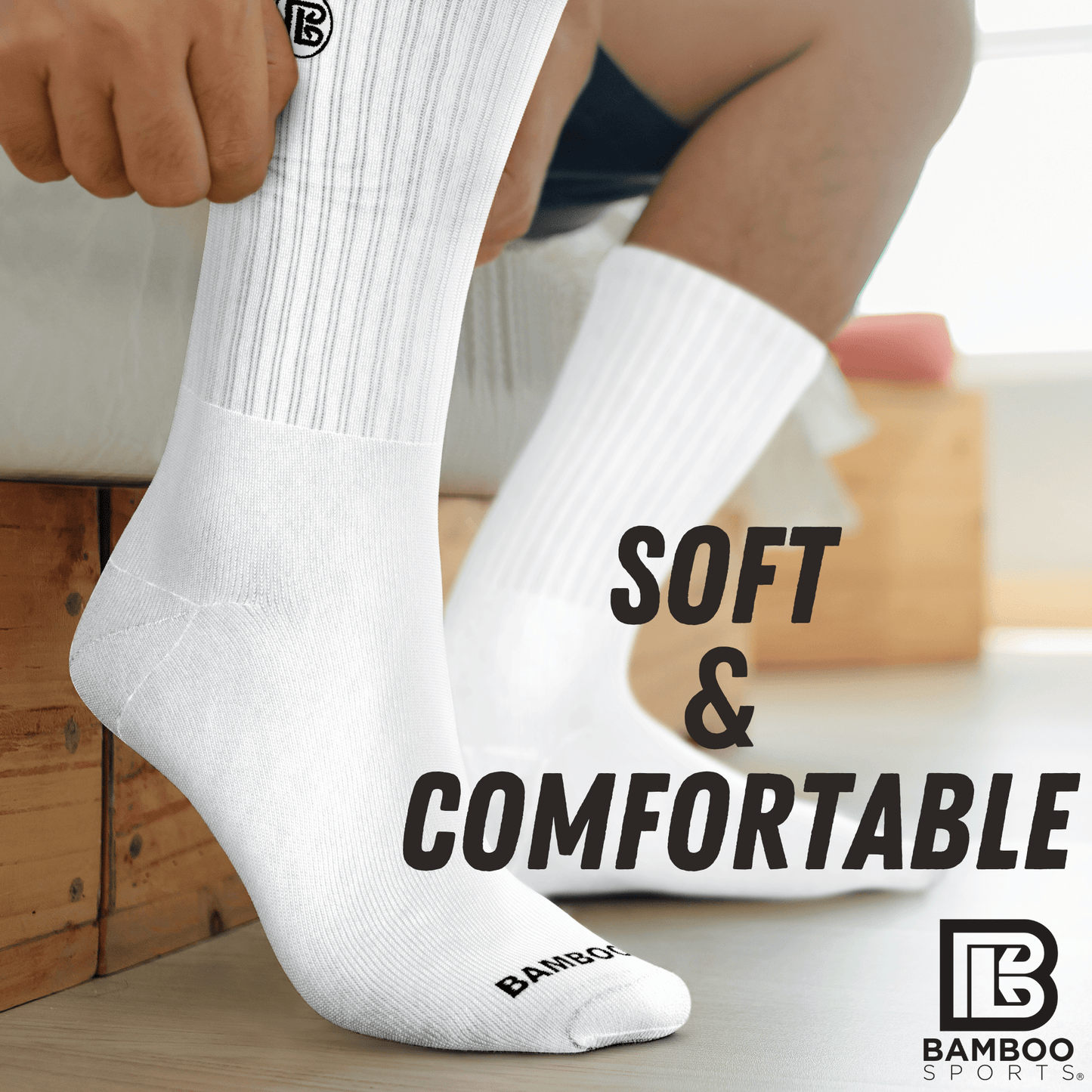 Premium Bamboo Rayon Crew Socks - Concordia Style Boutique