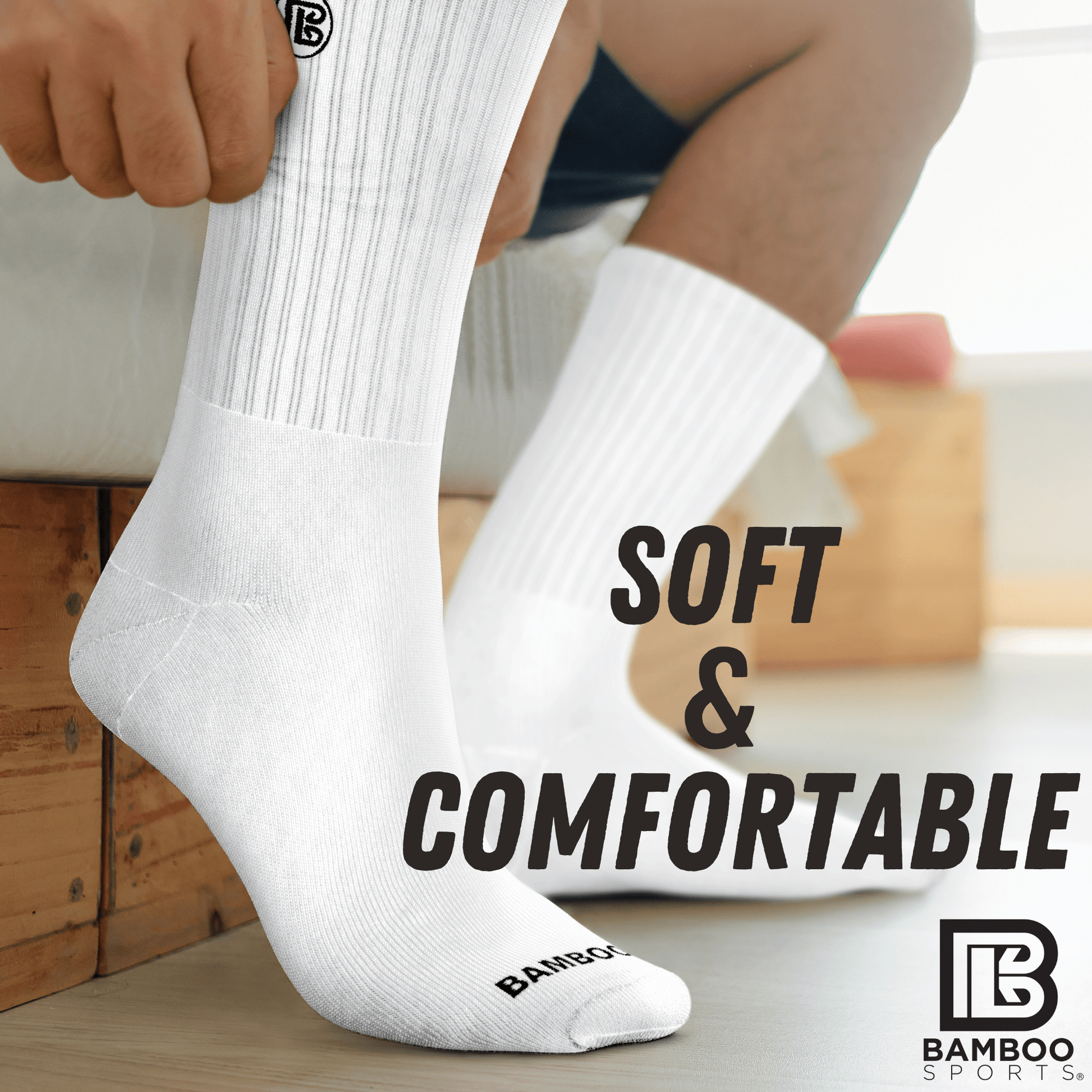 Premium Bamboo Rayon Crew Socks - Concordia Style Boutique