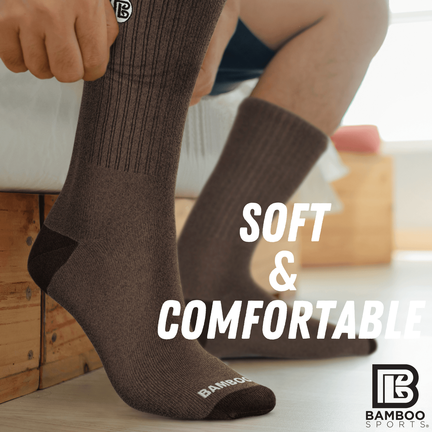 Premium Bamboo Rayon Crew Socks - Concordia Style Boutique