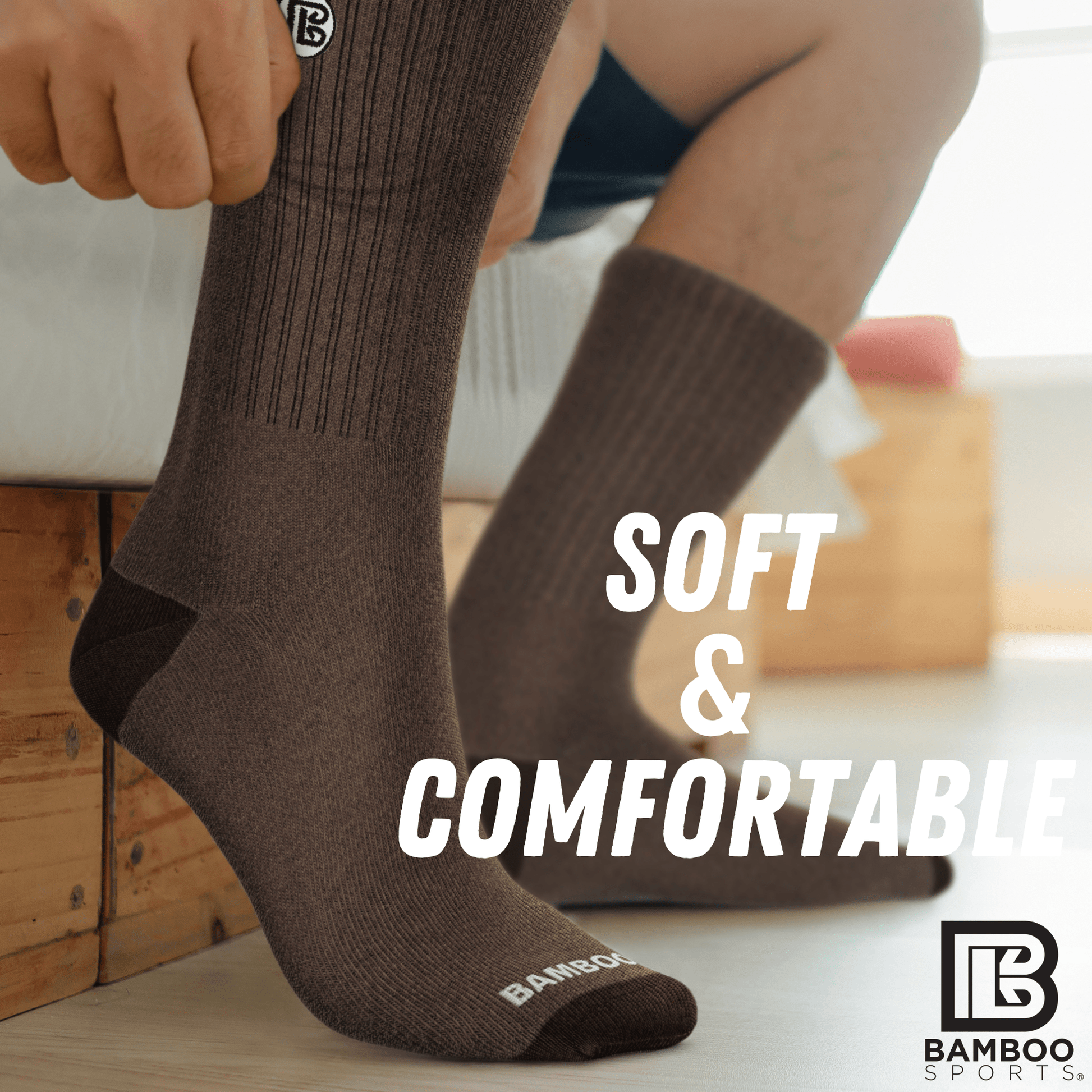 Premium Bamboo Rayon Crew Socks - Concordia Style Boutique