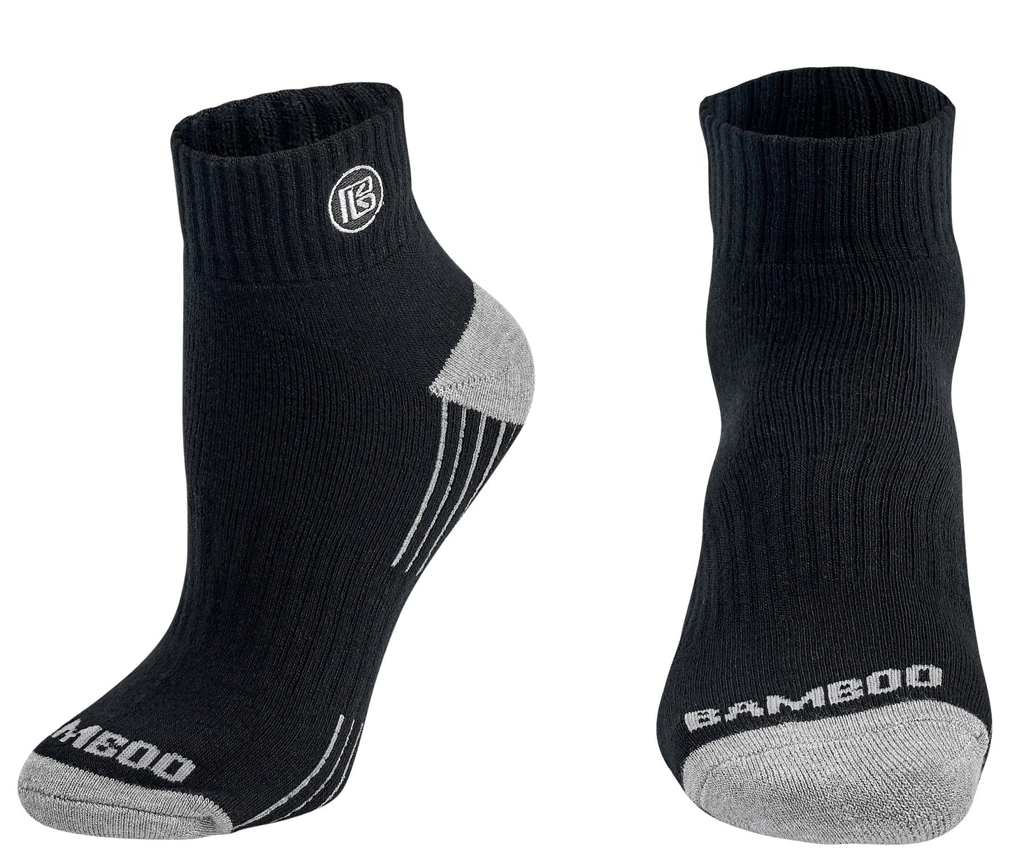 Premium Bamboo Rayon Quarter High Crew Socks - Concordia Style Boutique