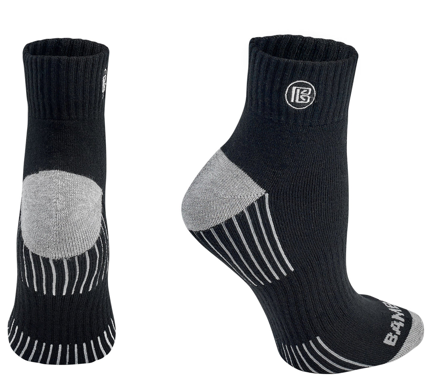 Premium Bamboo Rayon Quarter High Crew Socks - Concordia Style Boutique