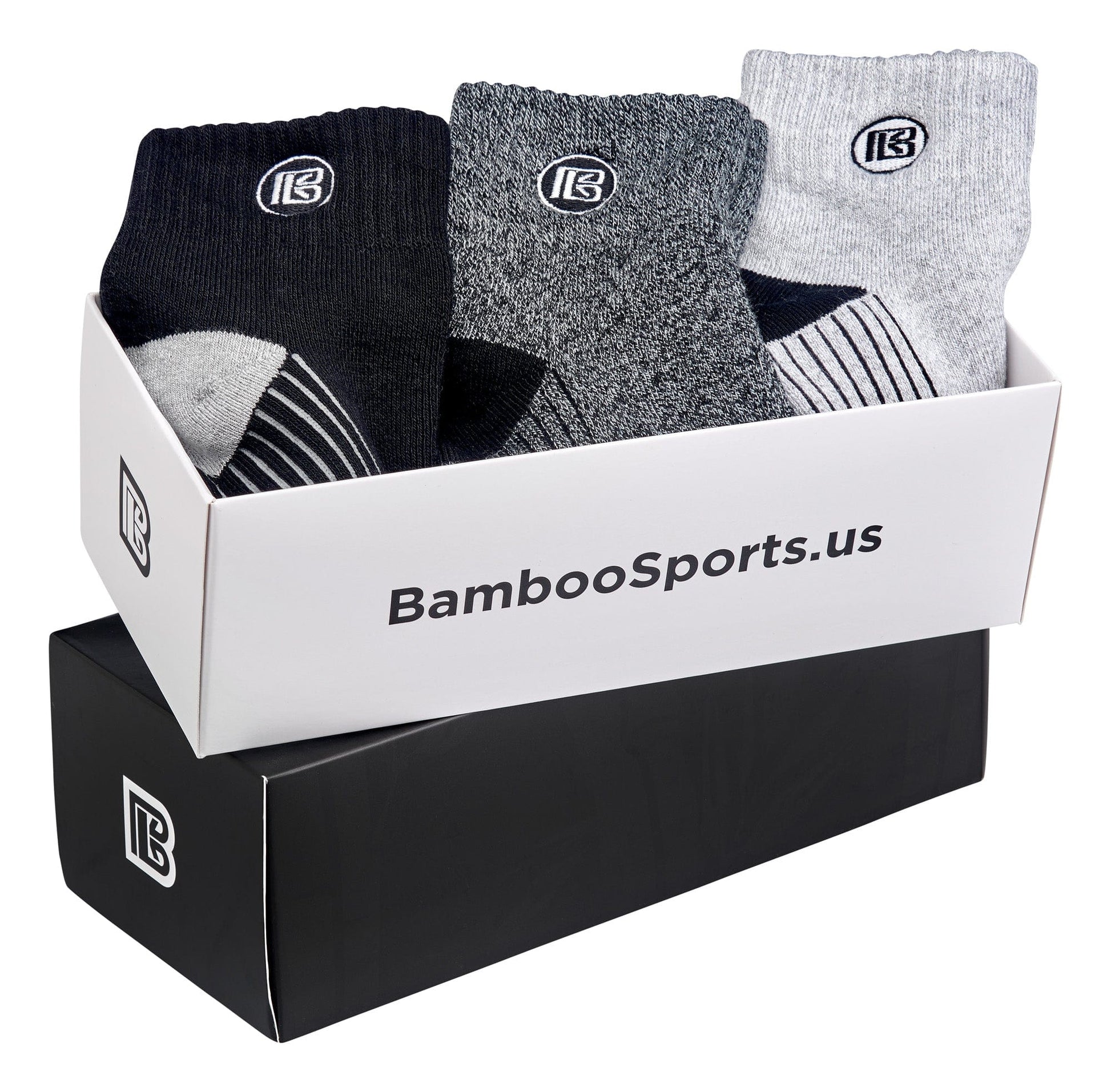 Premium Bamboo Rayon Quarter Crew Socks Gift Box - Concordia Style Boutique