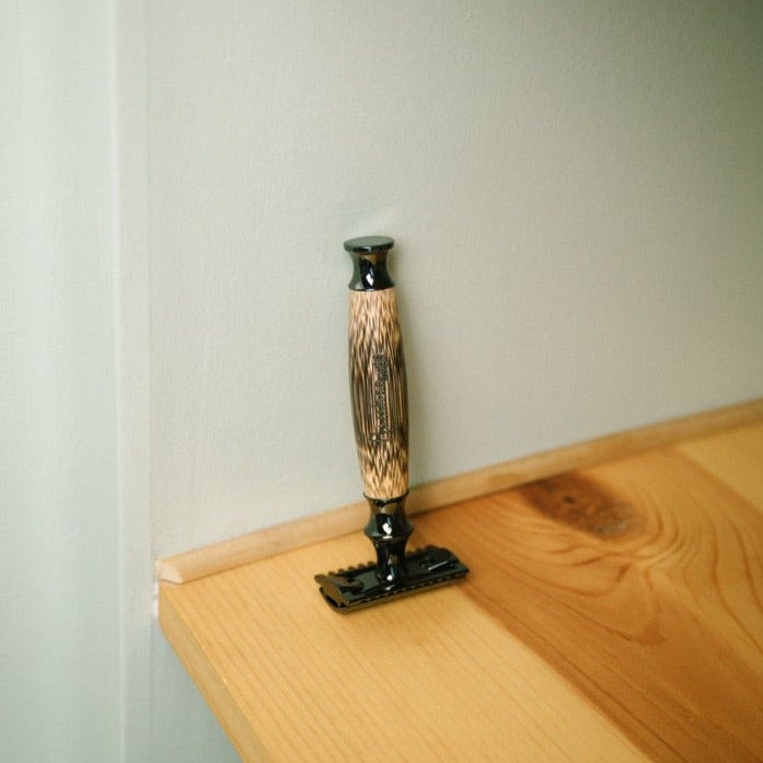 Bamboo Stainless Steel Safety Razor - Concordia Style Boutique
