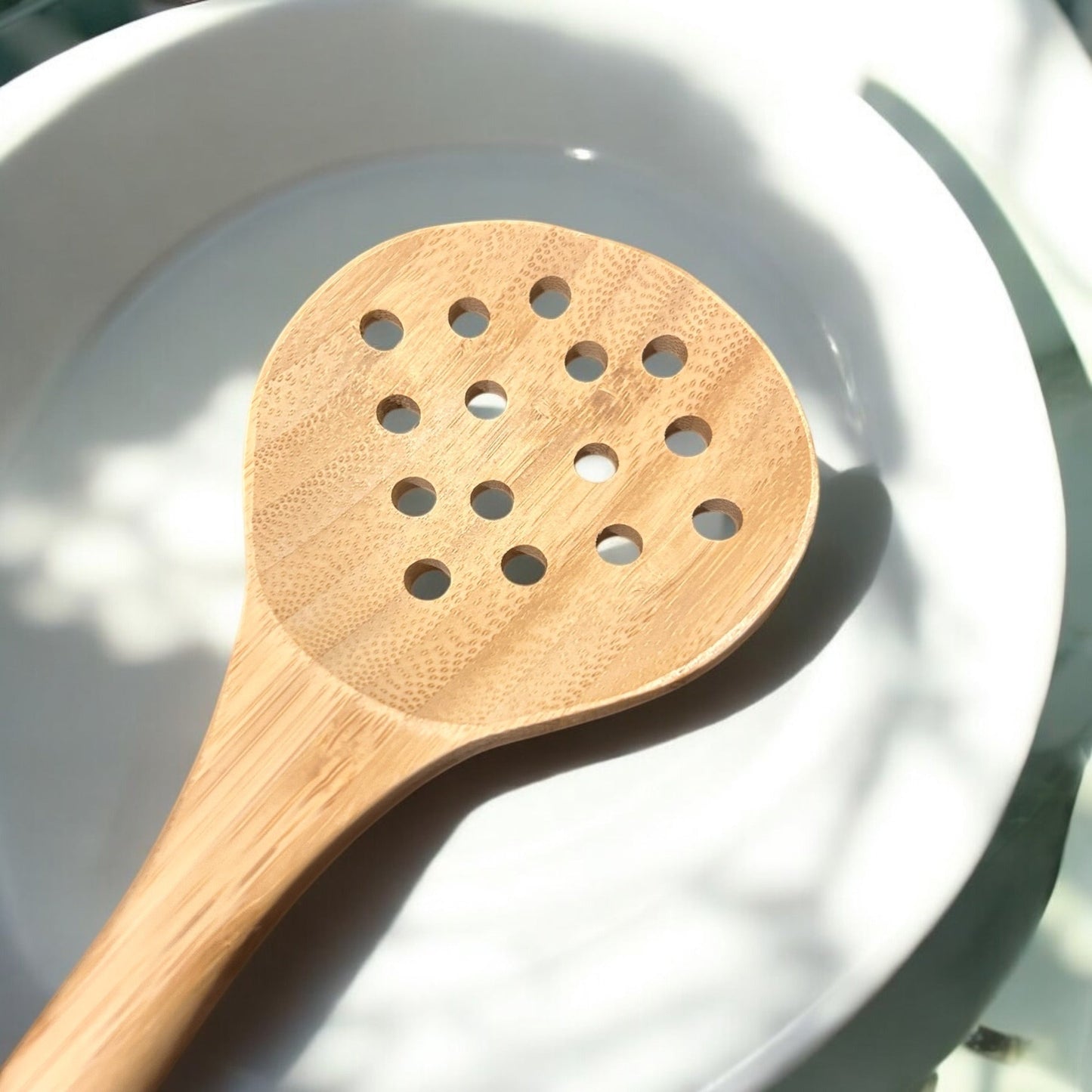 Bamboo Straining Spoon - Concordia Style Boutique