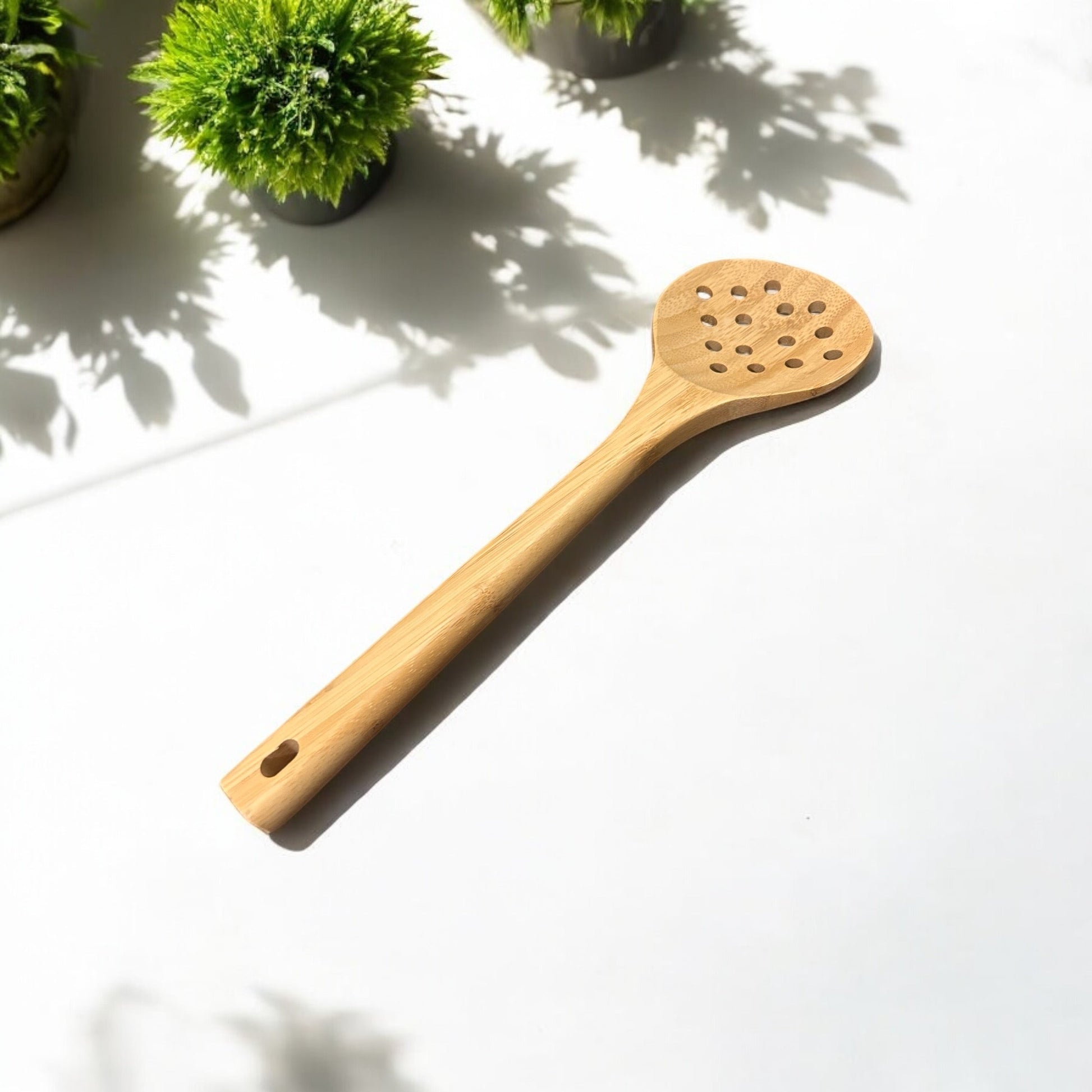 Bamboo Straining Spoon - Concordia Style Boutique