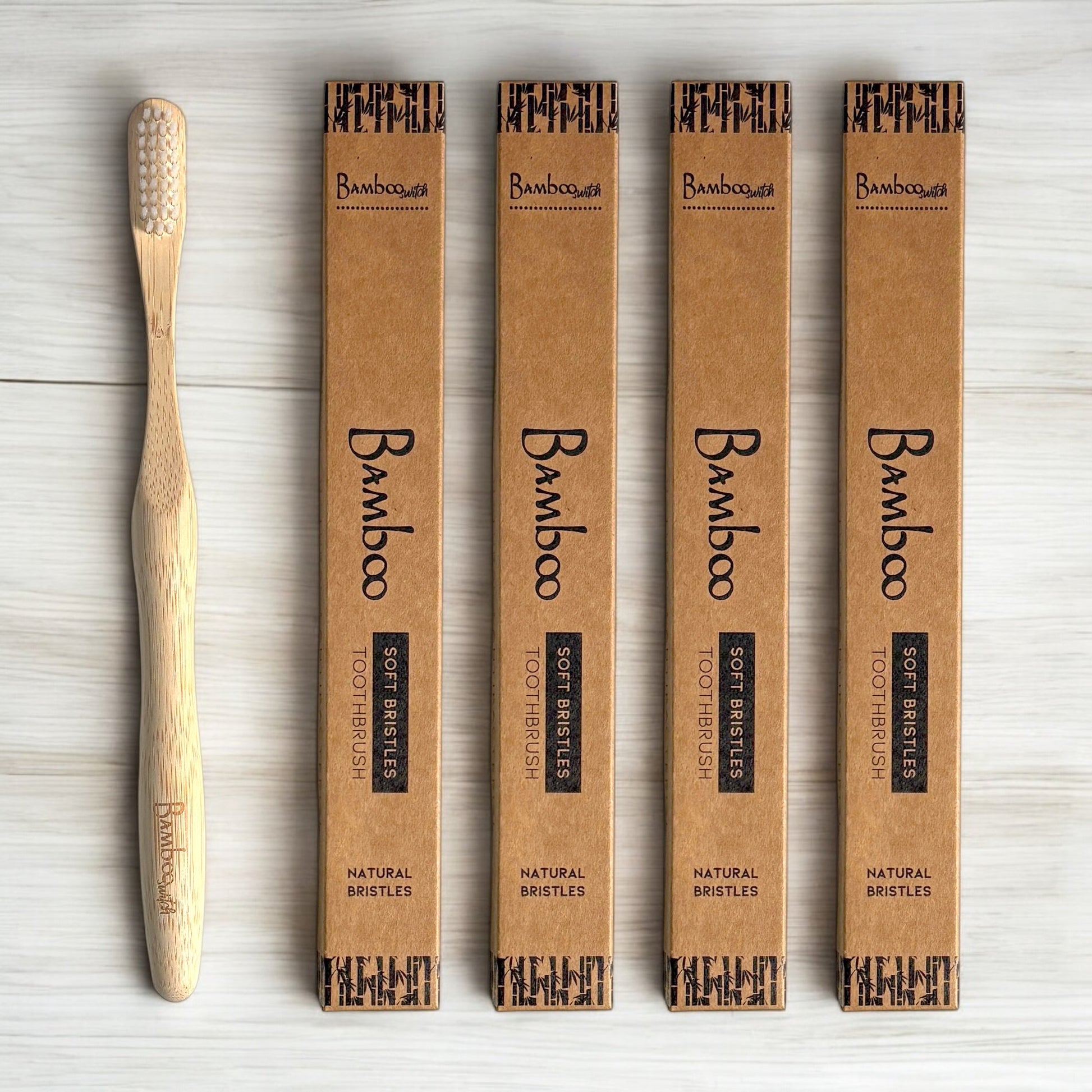 Bamboo Toothbrush | Compostable Bristle - Concordia Style Boutique