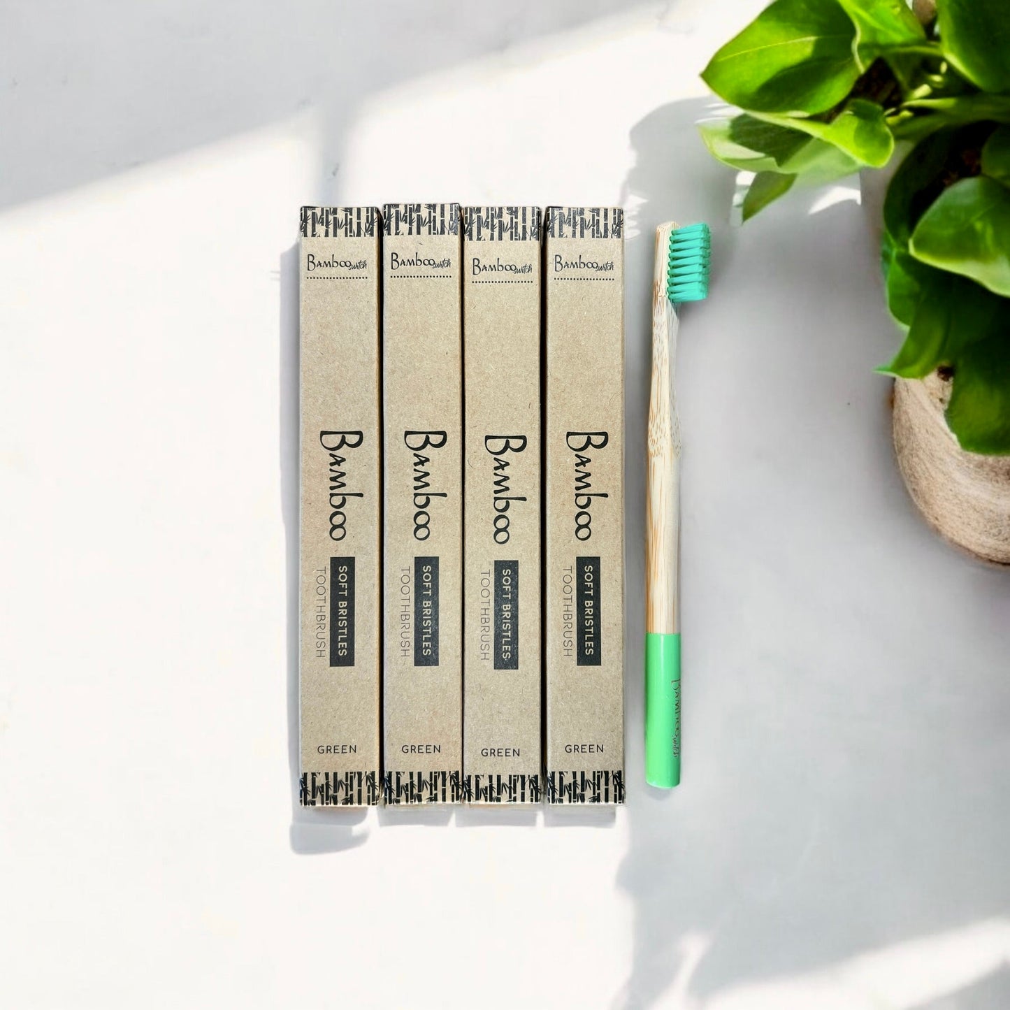 Bamboo Toothbrush | Round Handle - Concordia Style Boutique