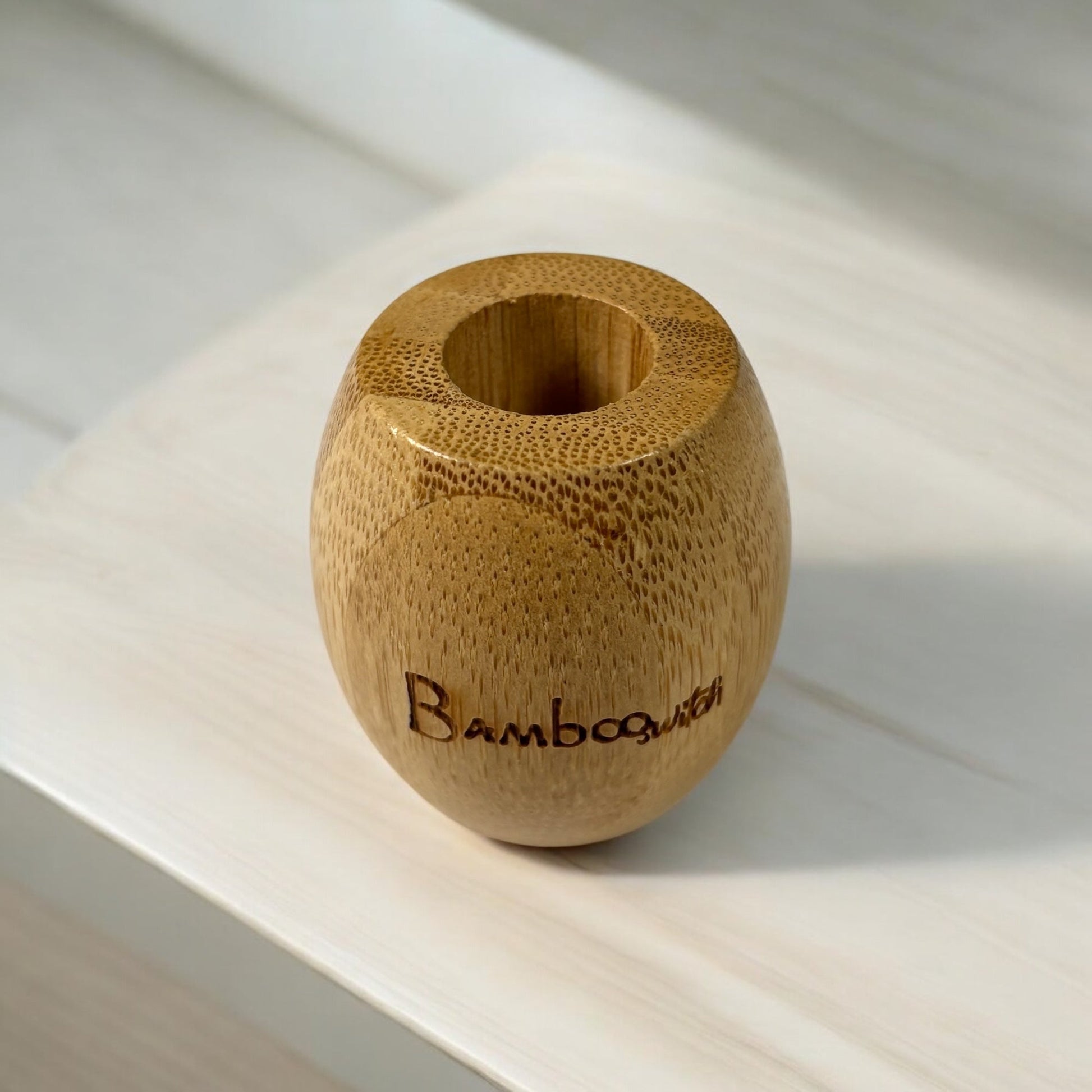 Bamboo Toothbrush Stand - Concordia Style Boutique