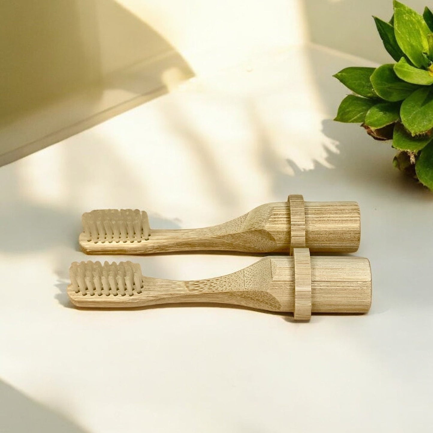 Bamboo Travel Toothbrush With Natural Bristles - Concordia Style Boutique
