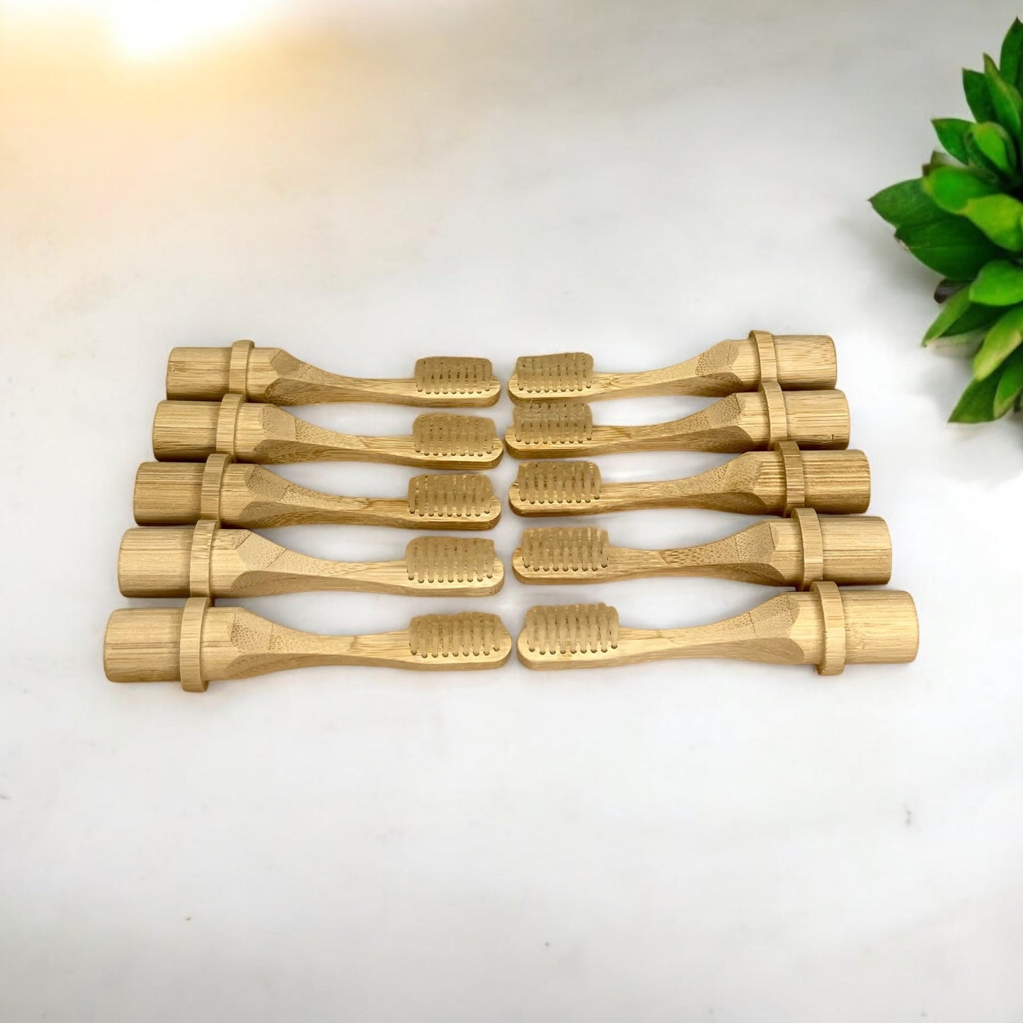 Bamboo Travel Toothbrush With Natural Bristles - Concordia Style Boutique
