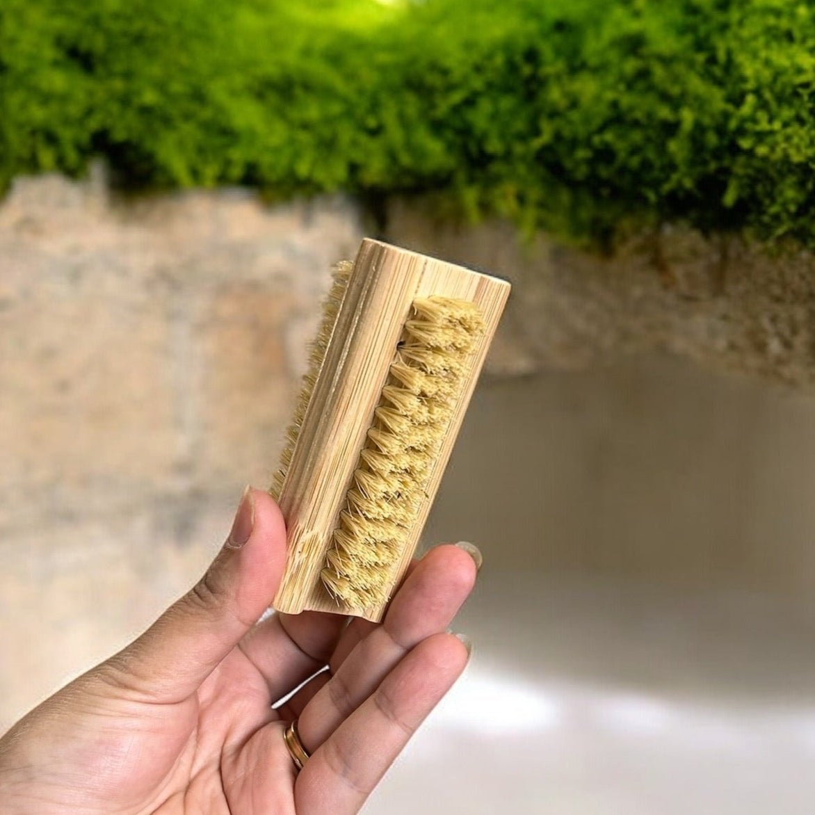 Bamboo Vegan Nail Brush | Sisal Bristles - Concordia Style Boutique