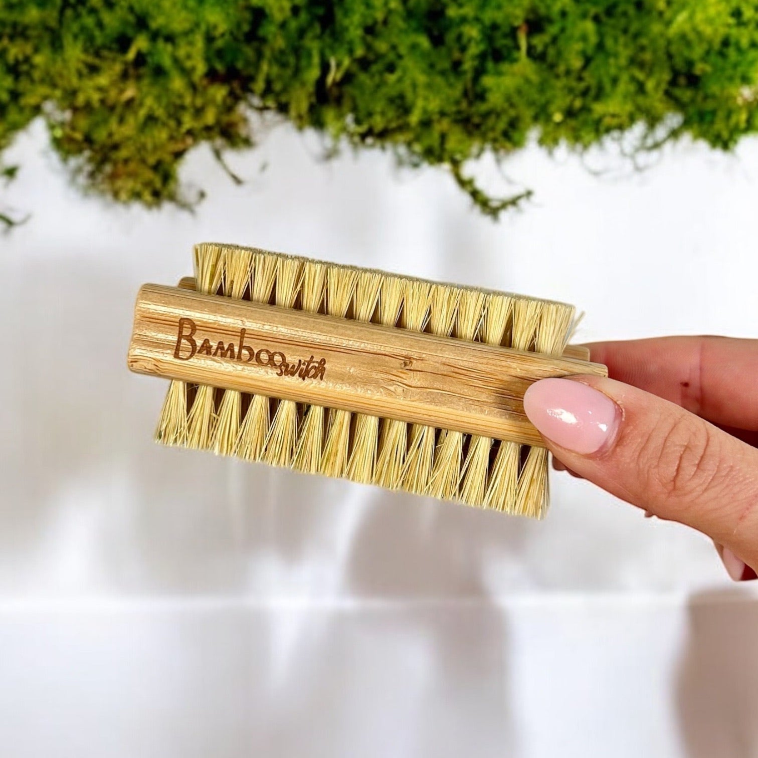 Bamboo Vegan Nail Brush | Sisal Bristles - Concordia Style Boutique