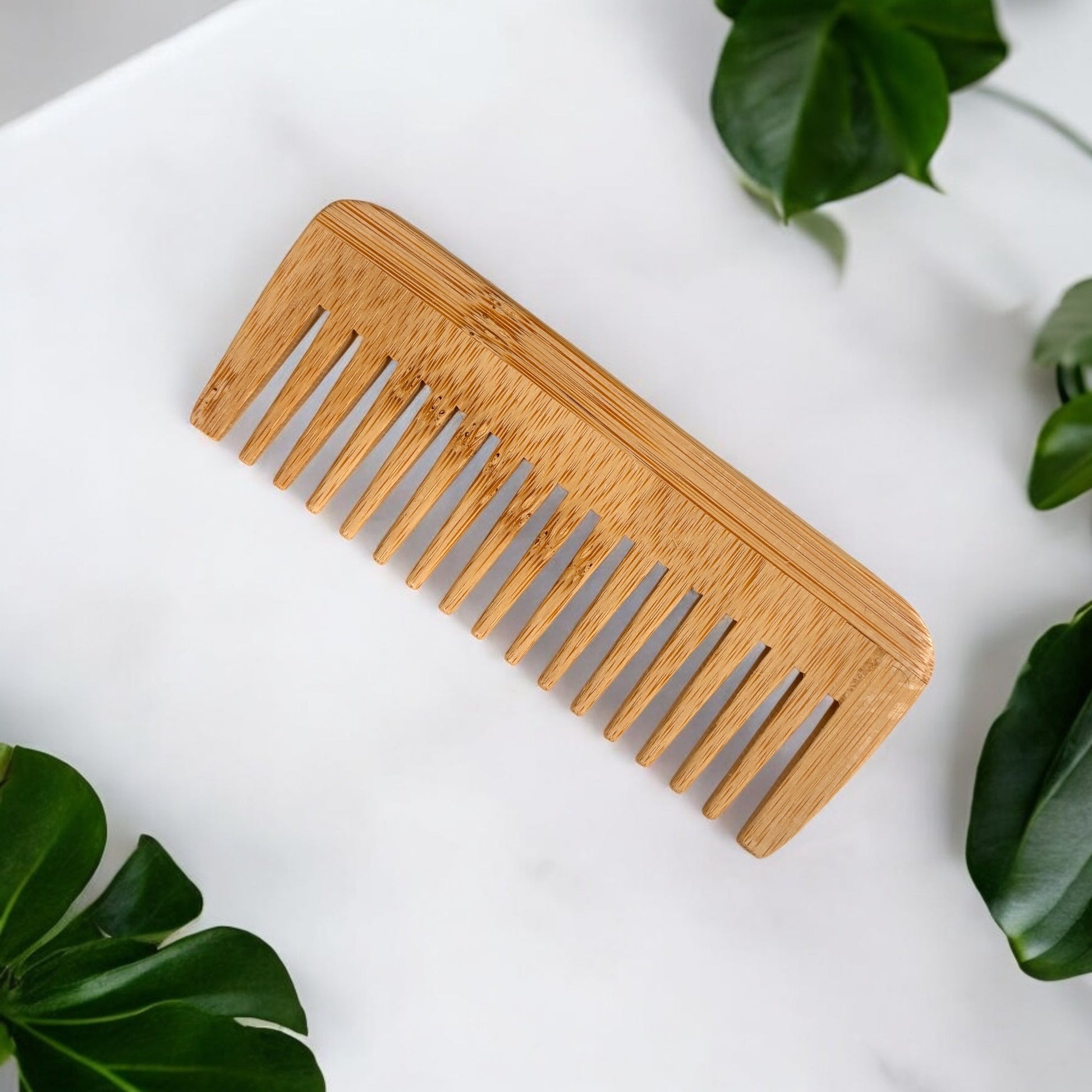 Bamboo Wide Tooth Comb | Compact - Concordia Style Boutique