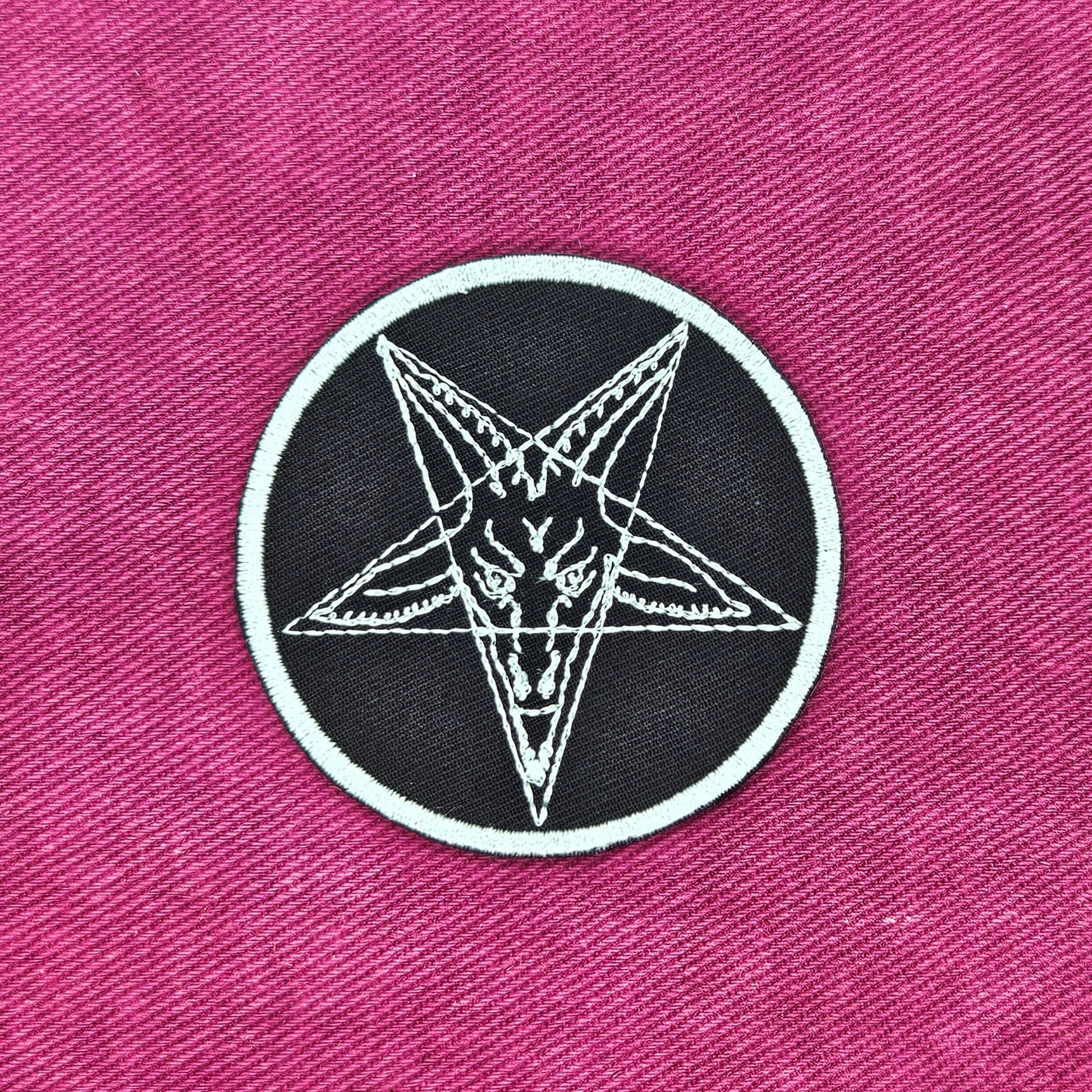 Baphomet Sigil Inspired Patch - Concordia Style Boutique