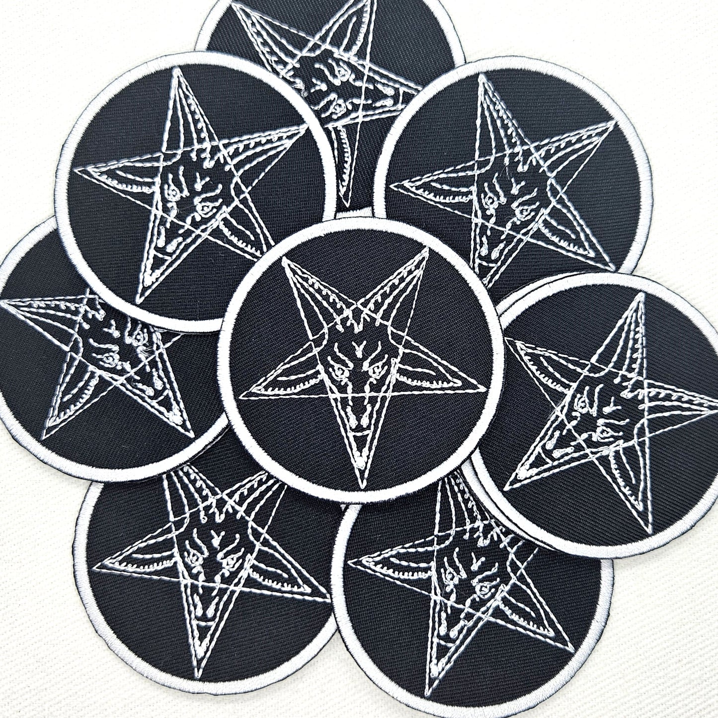Baphomet Sigil Inspired Patch - Concordia Style Boutique