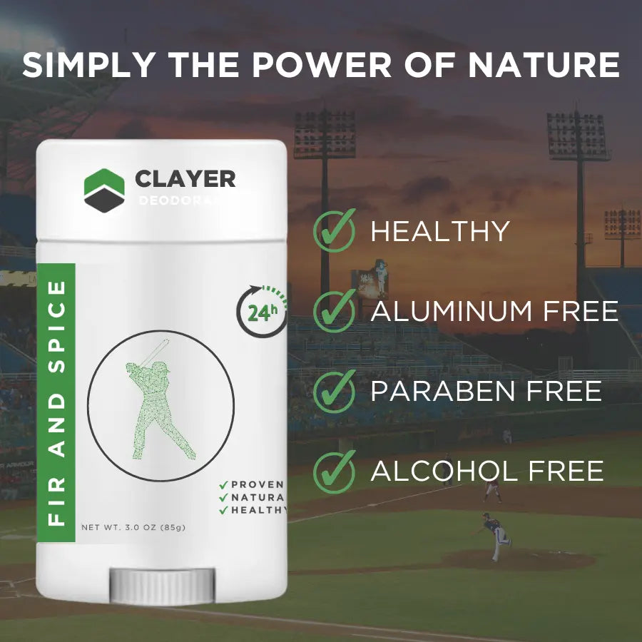 Natural Deodorant - Baseball Players - 3.35 OZ - NEW FORMULA - Concordia Style Boutique