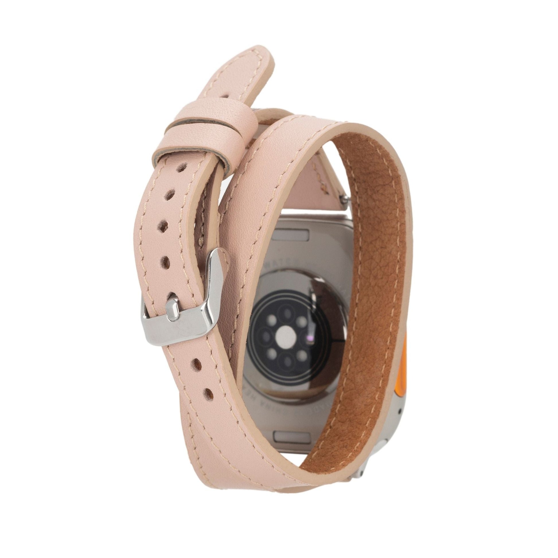 Basin Double Tour Leather Bands for Apple Watch 9, Ultra 2 and SE - Concordia Style Boutique