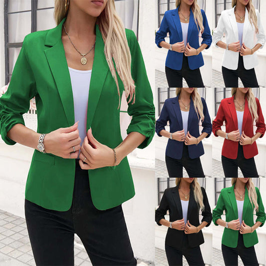 Plus size women’s office blouse